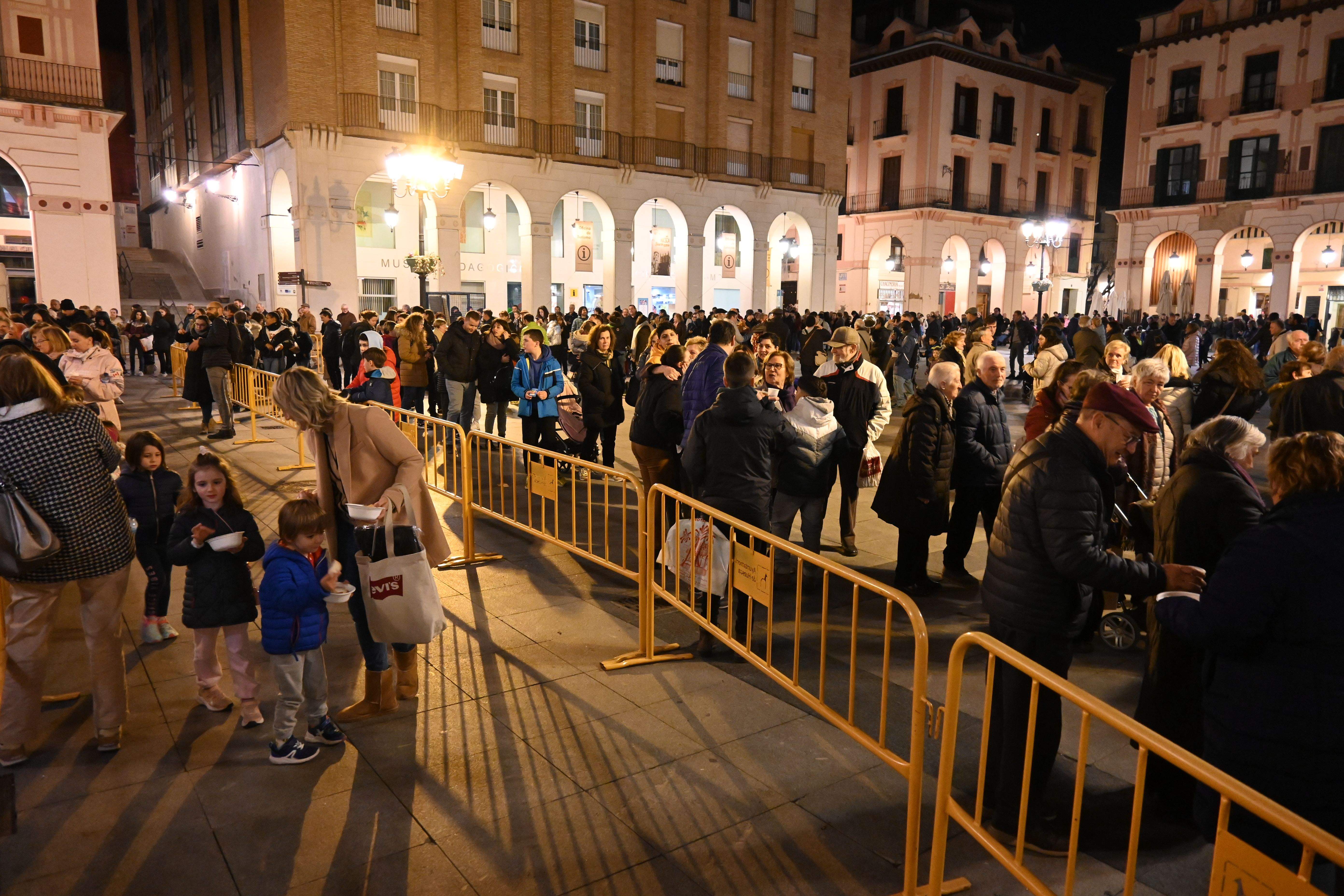 Celebración del Jueves Lardero en Huesca. Foto: Carlos Jalle