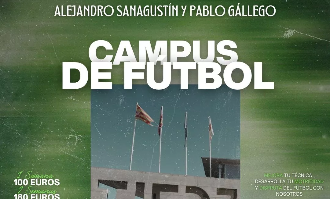 Tierz tendrá su campus de fútbol impulsado por Pablo Gállego y Alejandro Sanagustín