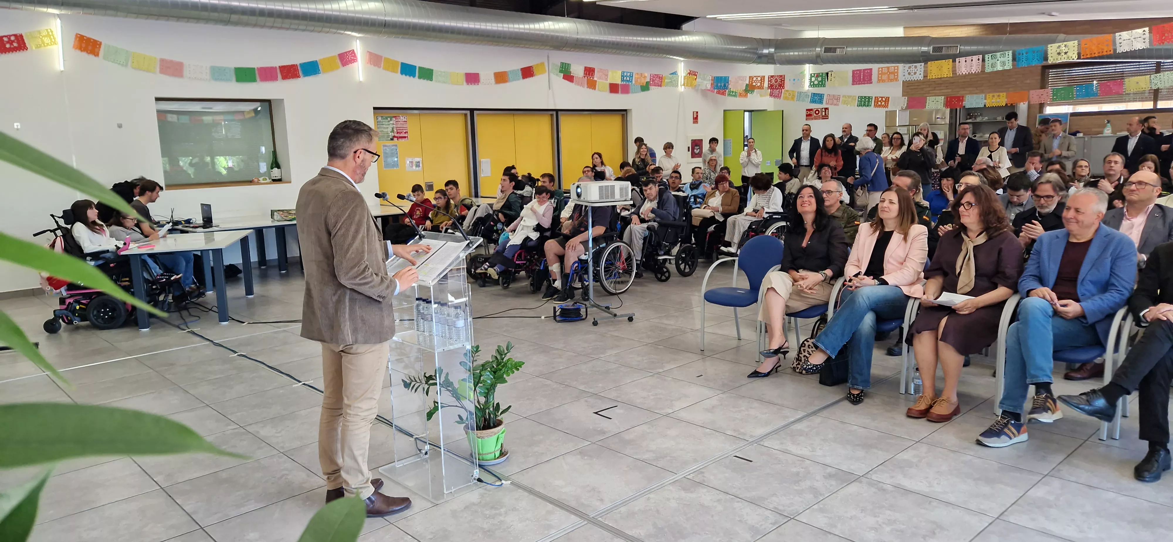Anselmo Lalueza. Almuerzo de agradecimiento por la Marcha Aspace 2026. Foto Myriam Martínez