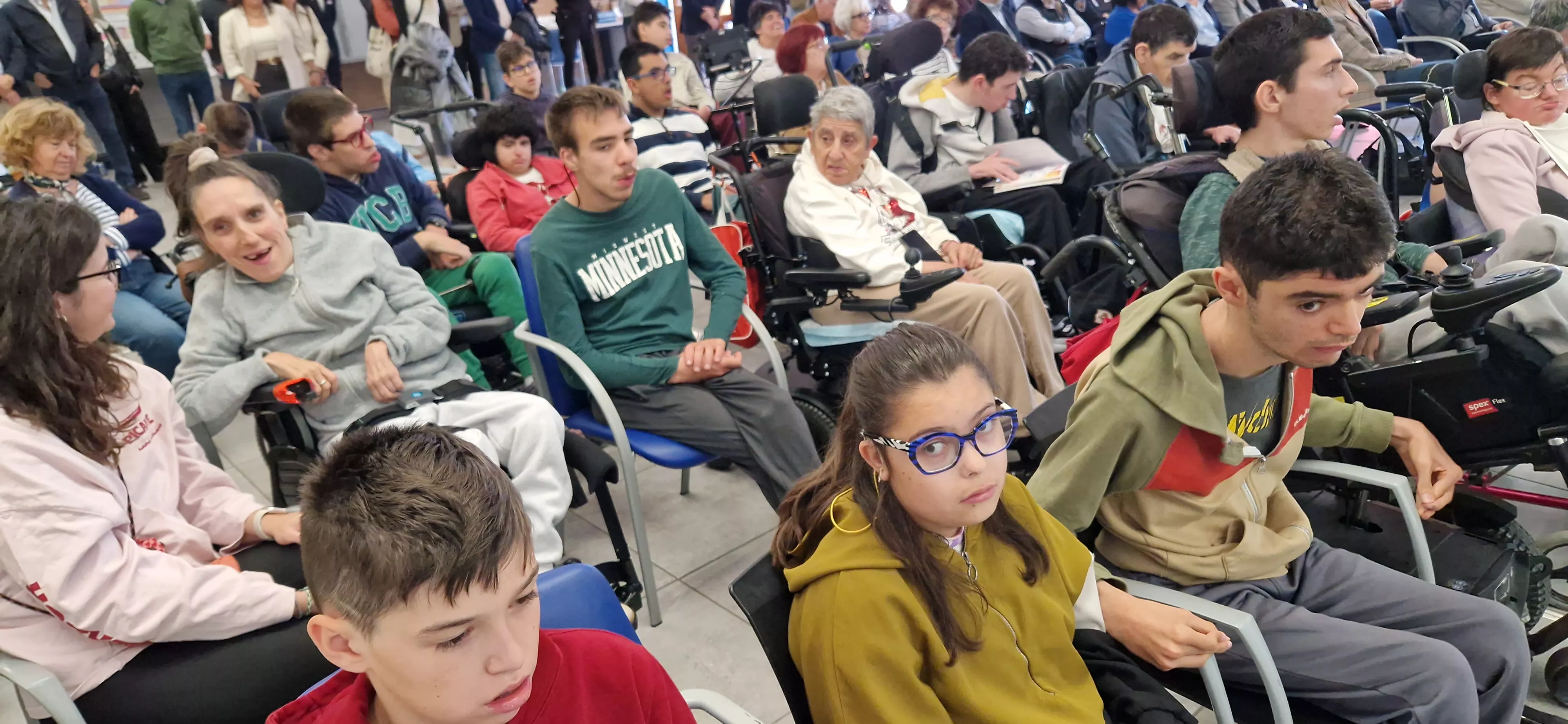 Almuerzo de agradecimiento por la Marcha Aspace 2026. Foto Myriam Martínez