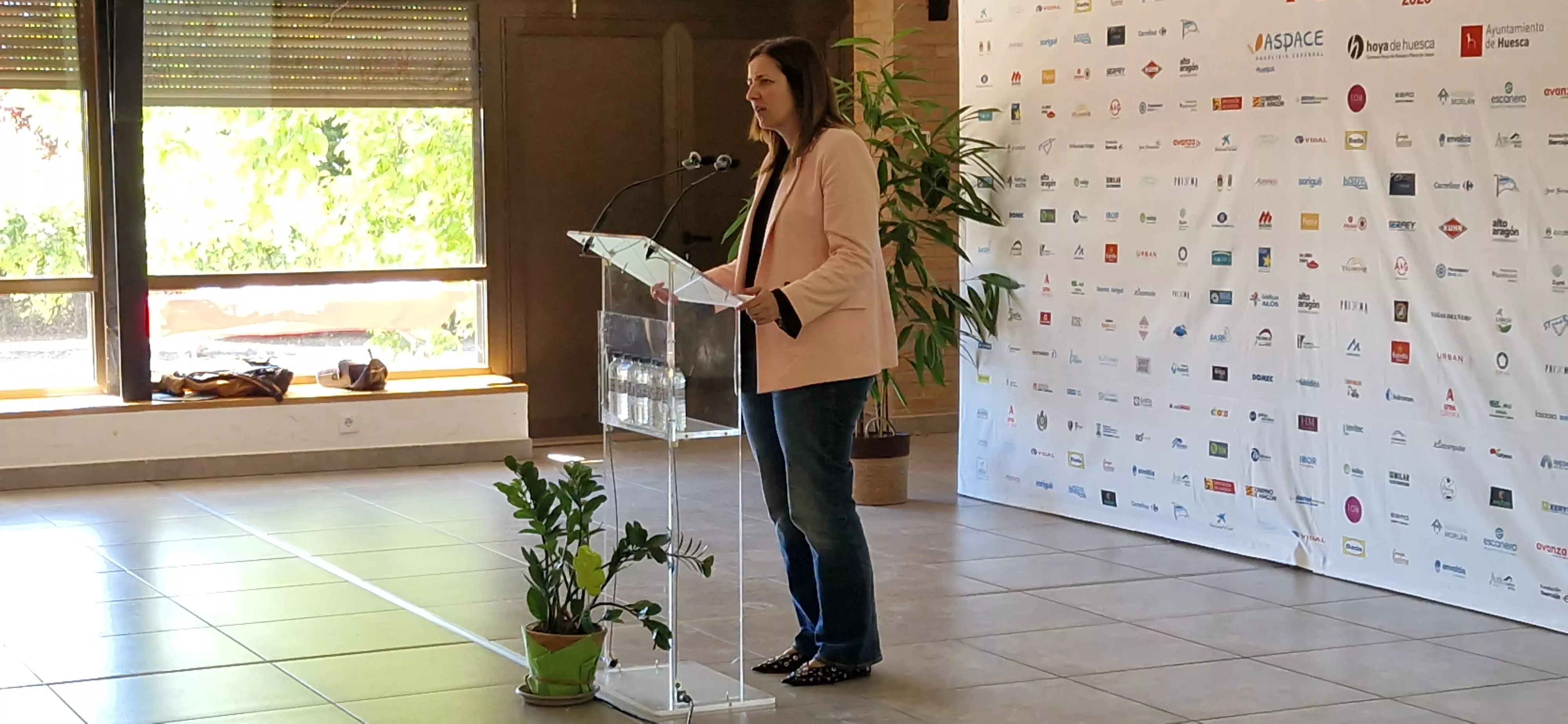 Mónica Soler. Almuerzo de agradecimiento por la Marcha Aspace 2026. Foto Myriam Martínez
