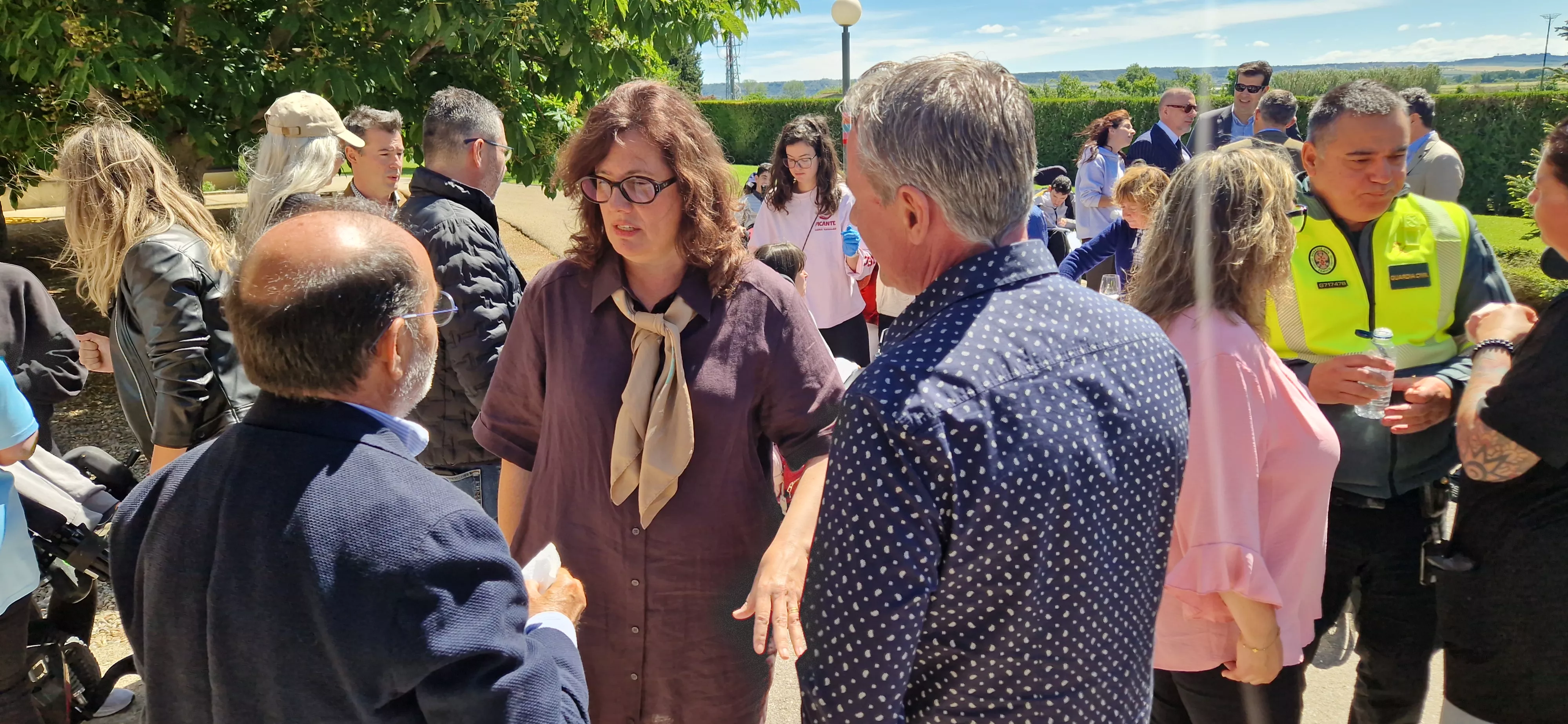 Almuerzo de agradecimiento por la Marcha Aspace 2026. Foto Myriam Martínez
