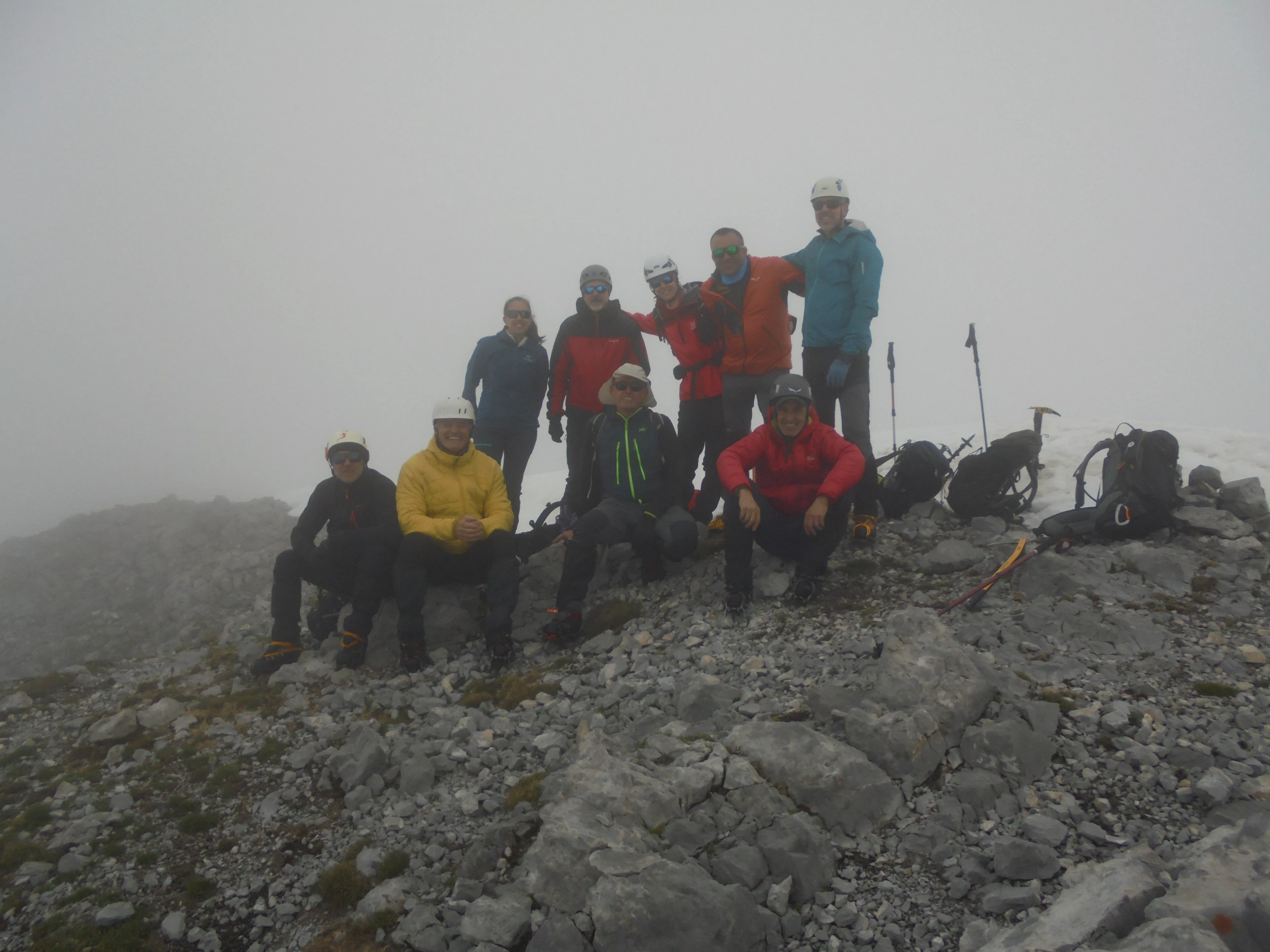 Pico Fenez, protagonista en las travesías pirenaicas de Peña Guara