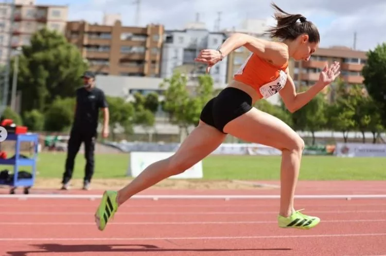 Elena Guiu, el pasado sábado en Jaén.