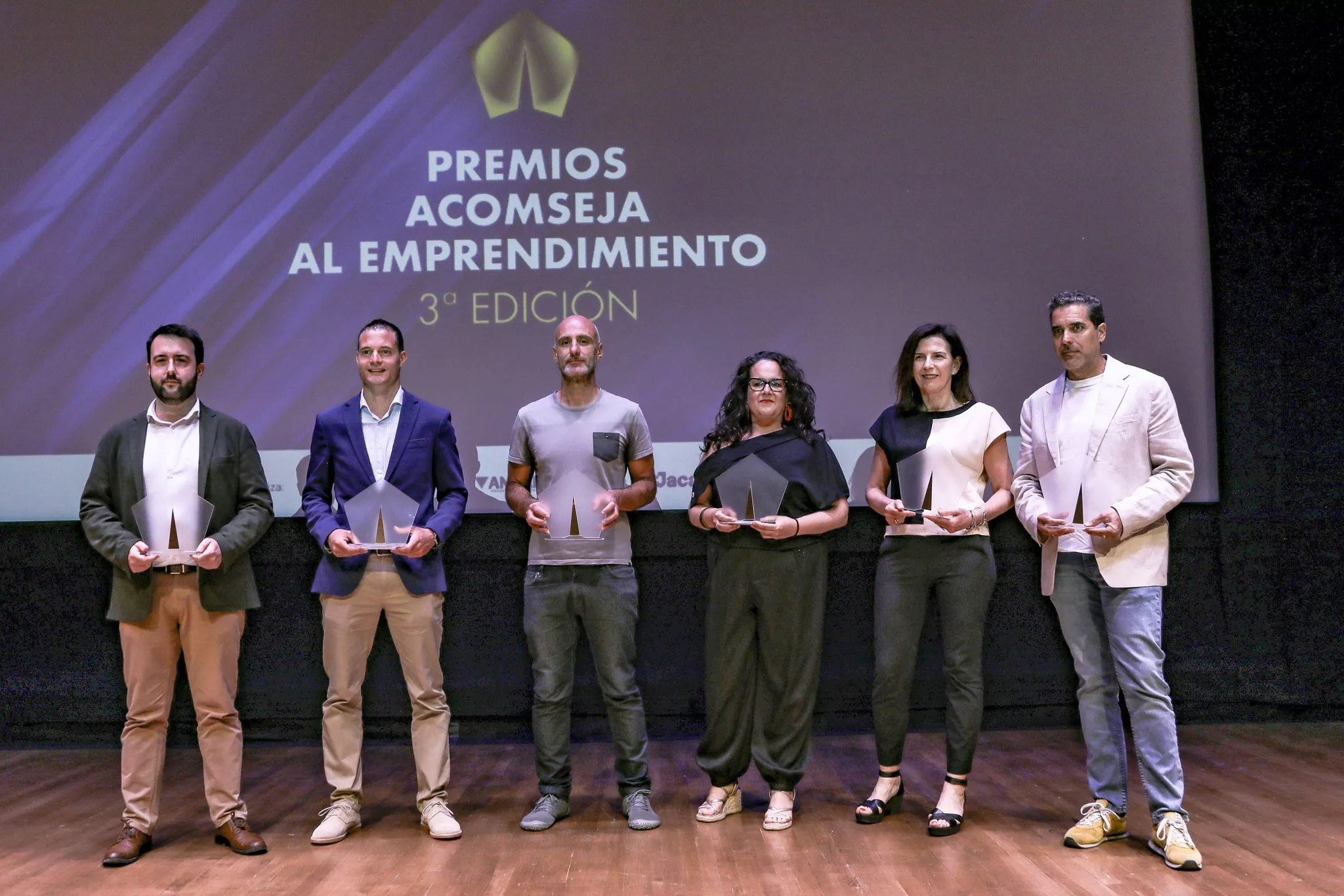 Imagen de la pasada edición de los Premios Acomseja al Emprendimiento.