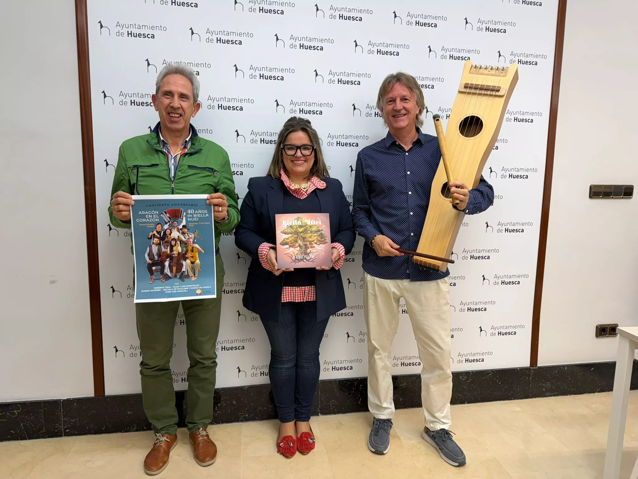Biella Nuei reunirá en Huesca a grandes nombres del folk y la jota para celebrar sus 40 años.