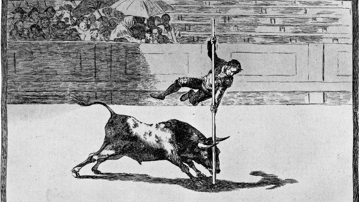 Serie Tauromaquia de Goya.