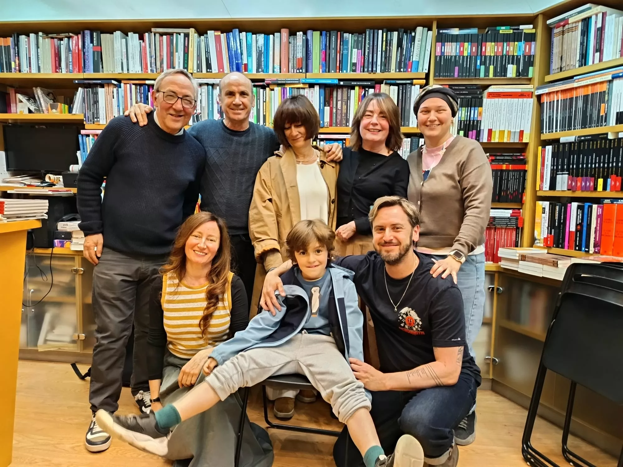 'El paseo' y 'La fábrica de preguntas' se presentan en la librería Anónima. Foto: Miguel Ángel Blasco