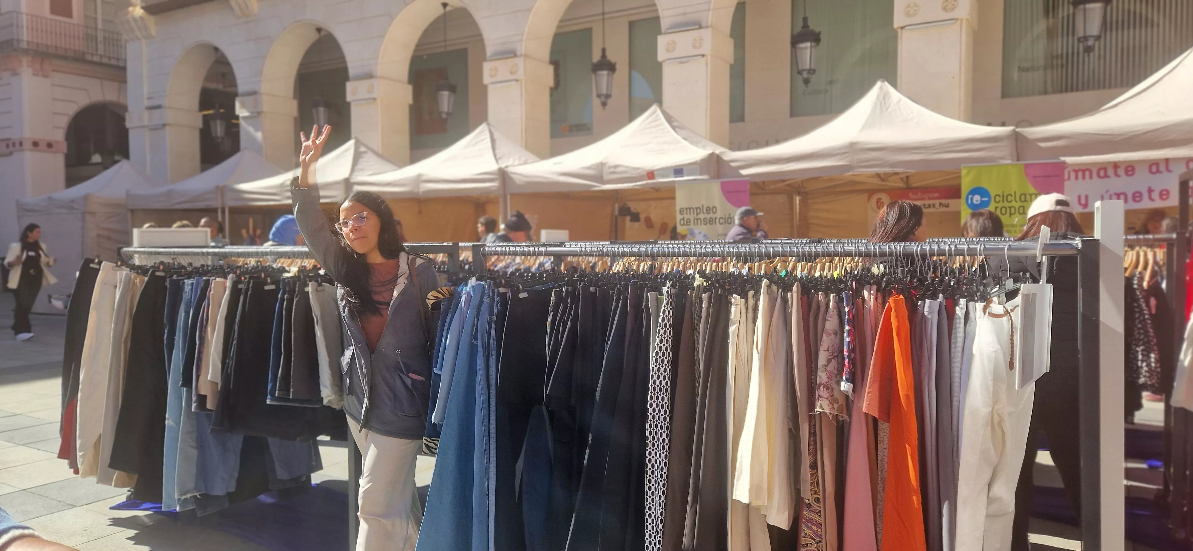 Festival del Reciclaje by Moda Re de Cáritas Huesca 2026. Foto Myriam Martínez