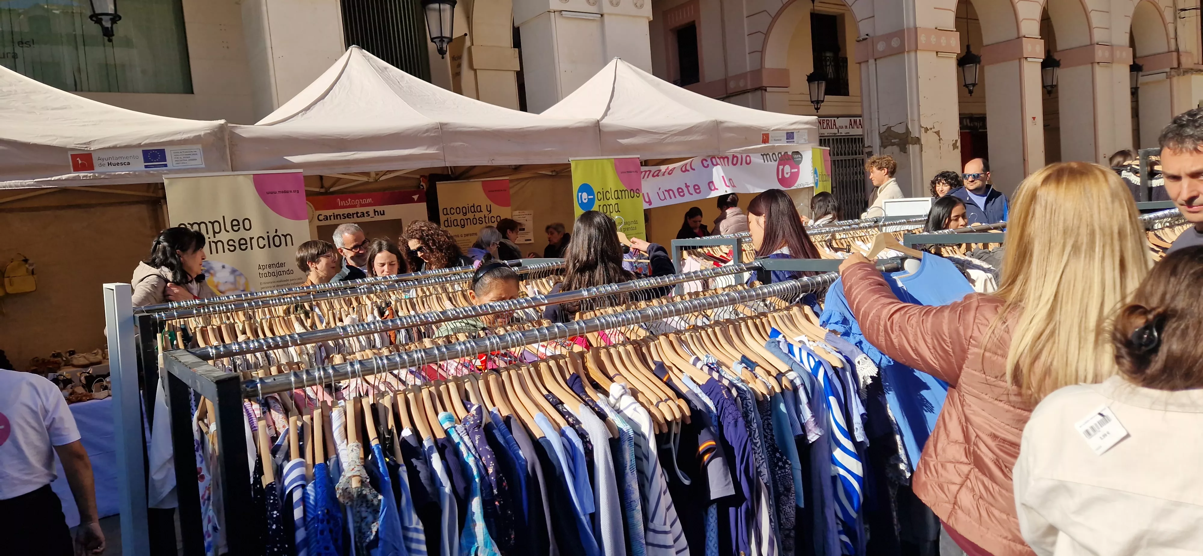 Festival del Reciclaje by Moda Re de Cáritas Huesca 2026. Foto Myriam Martínez