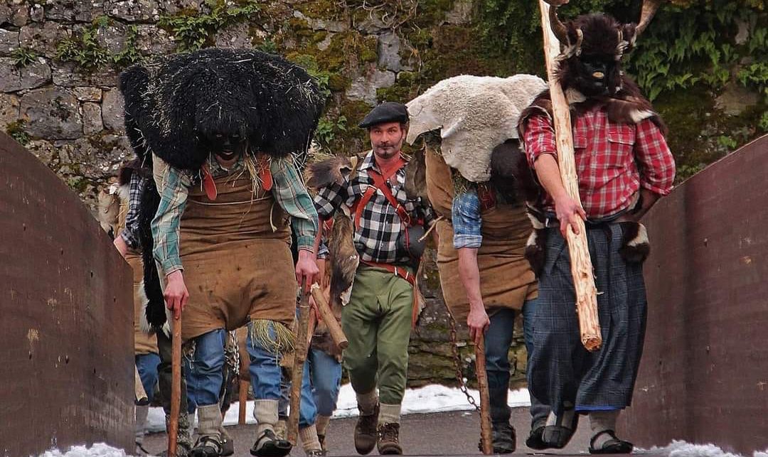 El Carnaval de Bielsa es considerado el más importante de Aragón.