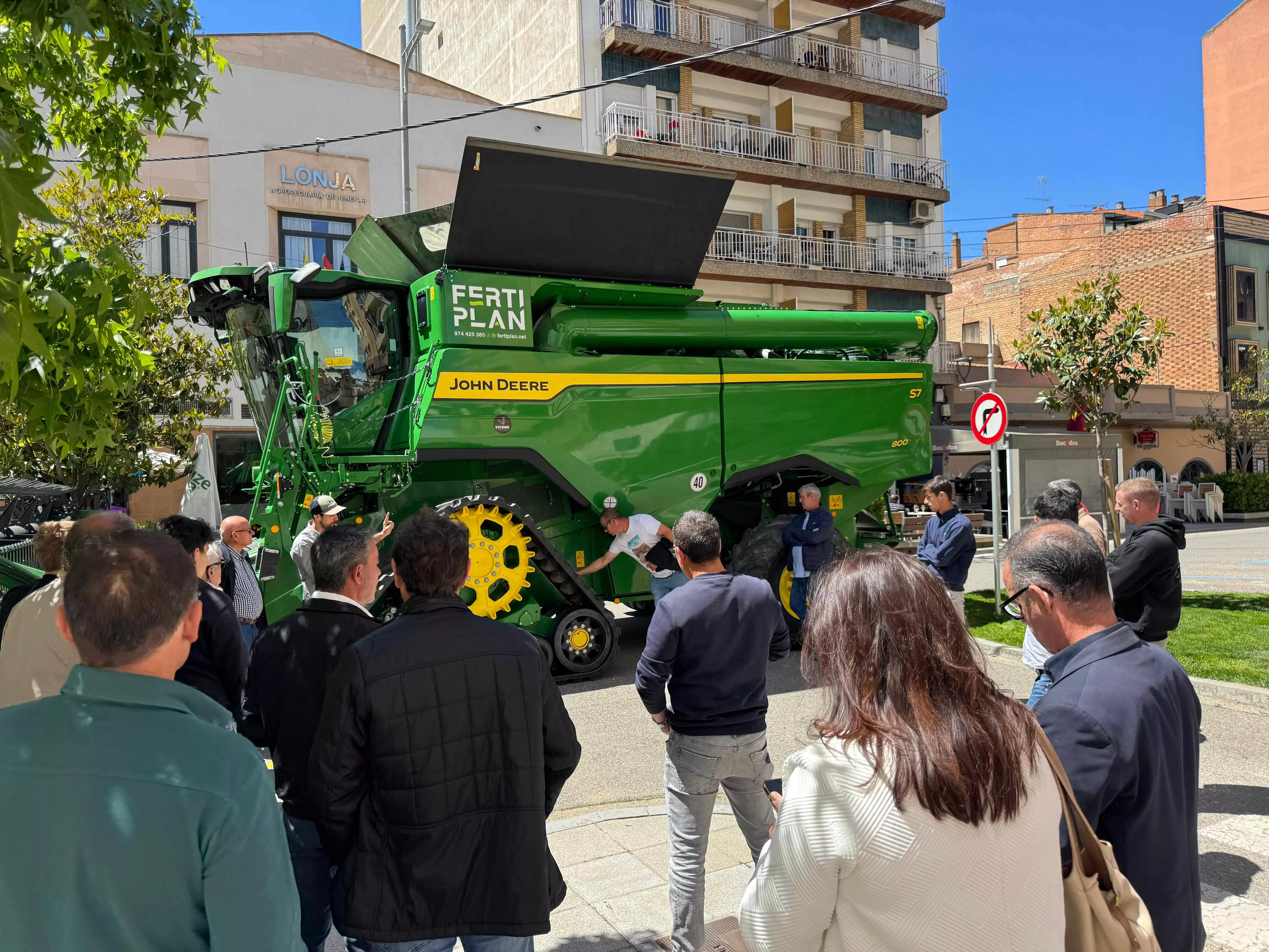 Exposición de tractores