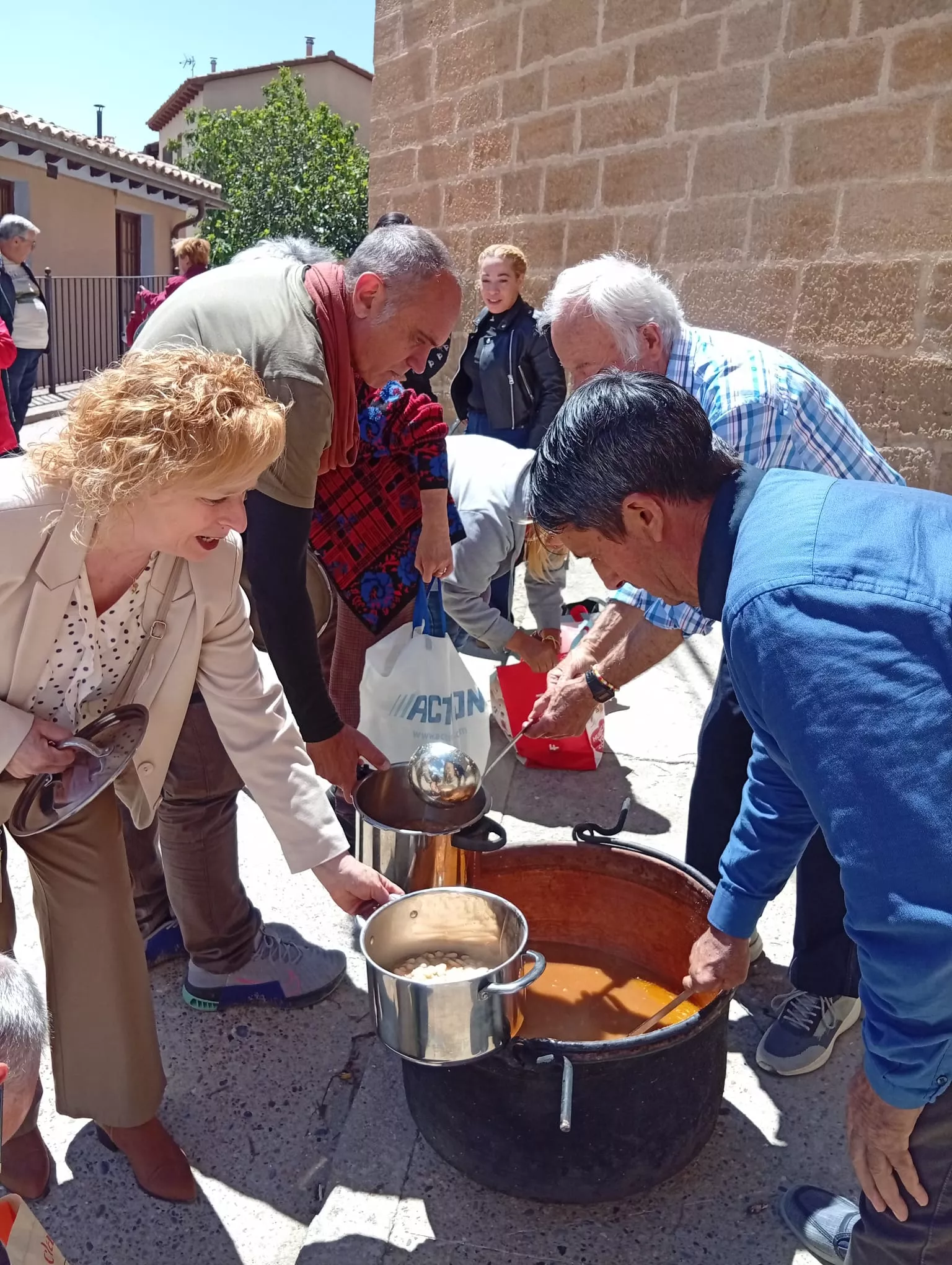 Festividad de San Isidro en Huerta de Vero