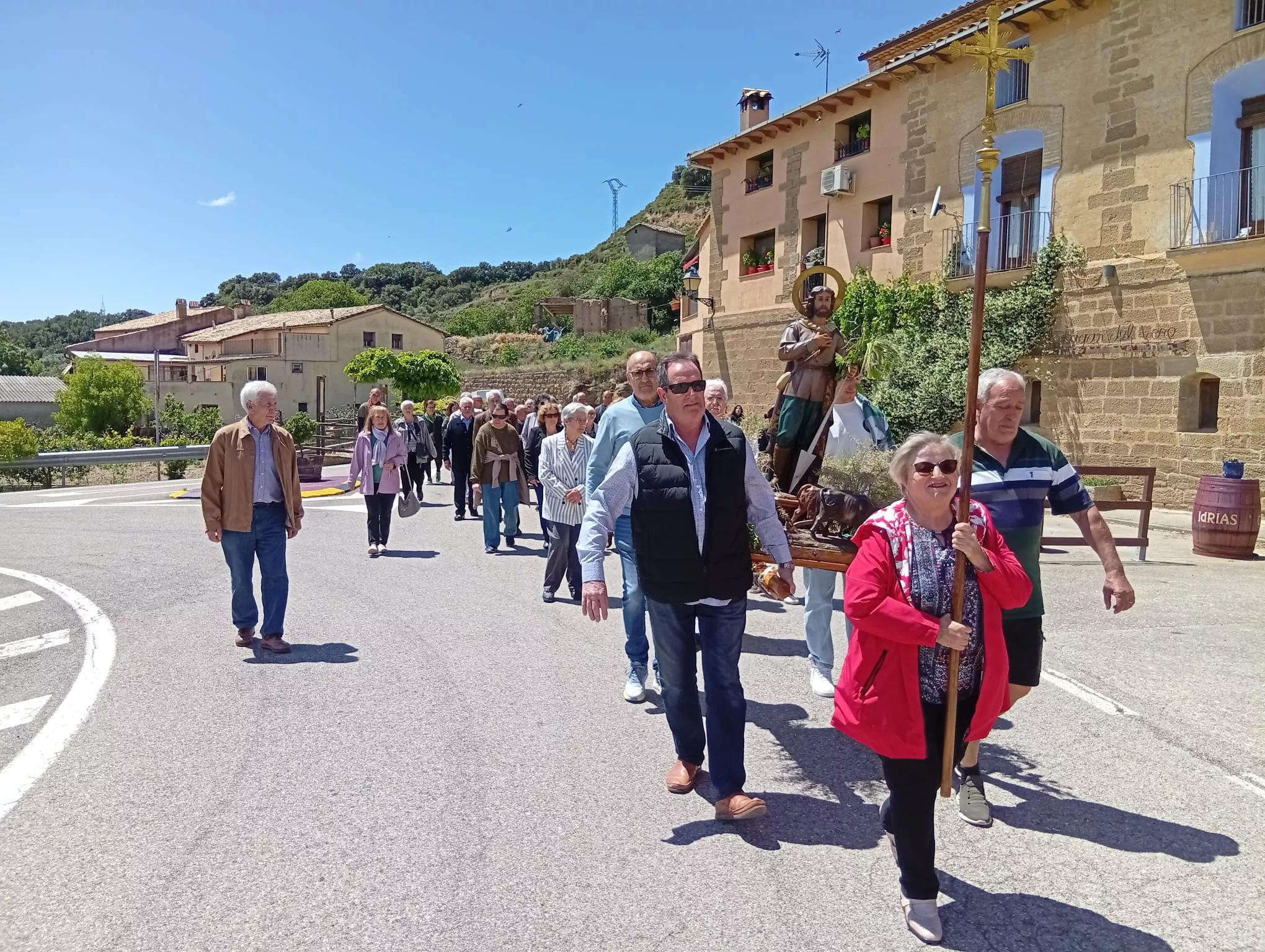 Festividad de San Isidro en Huerta de Vero