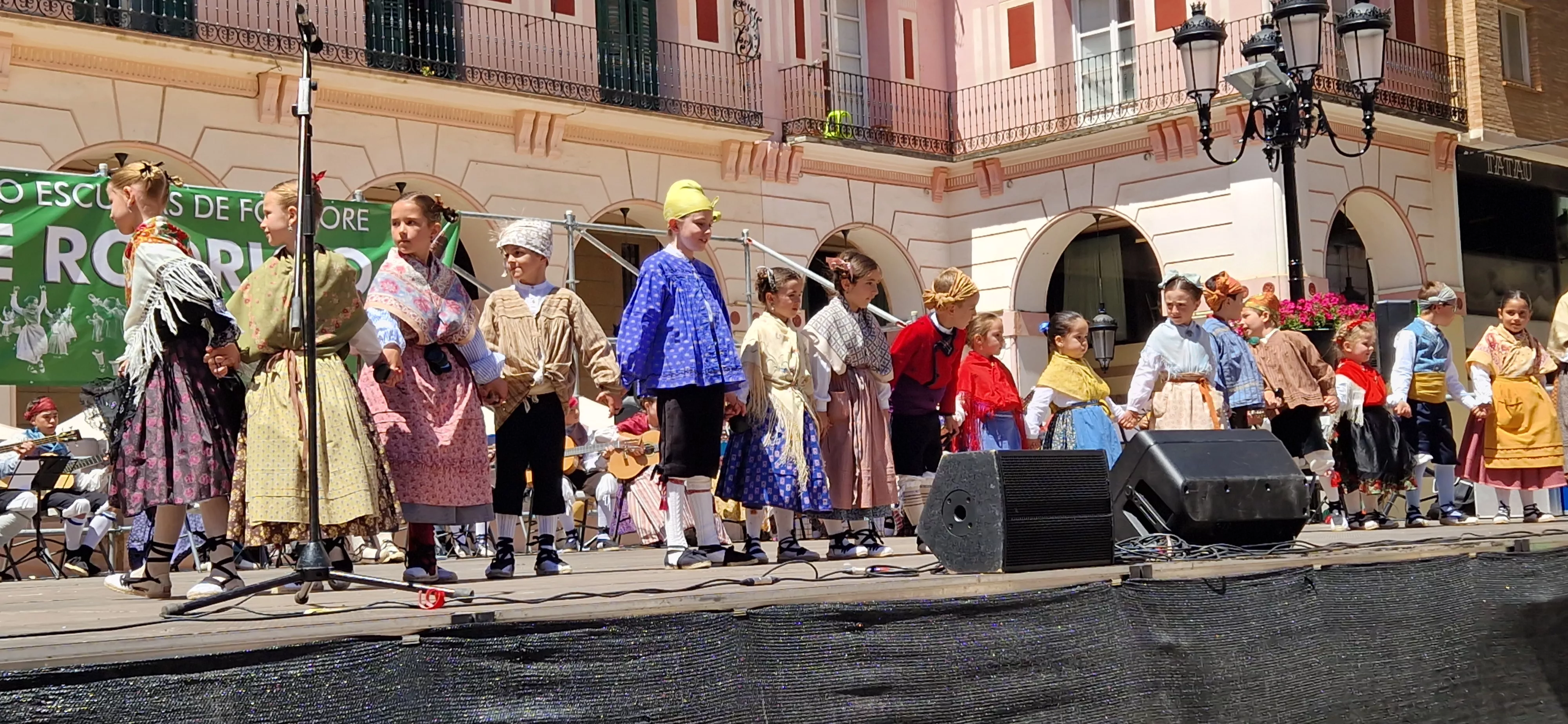 Santa Cecilia en el IX Encuentro de Escuelas de Folklore José Rodrigo. Foto Myriam Martínez