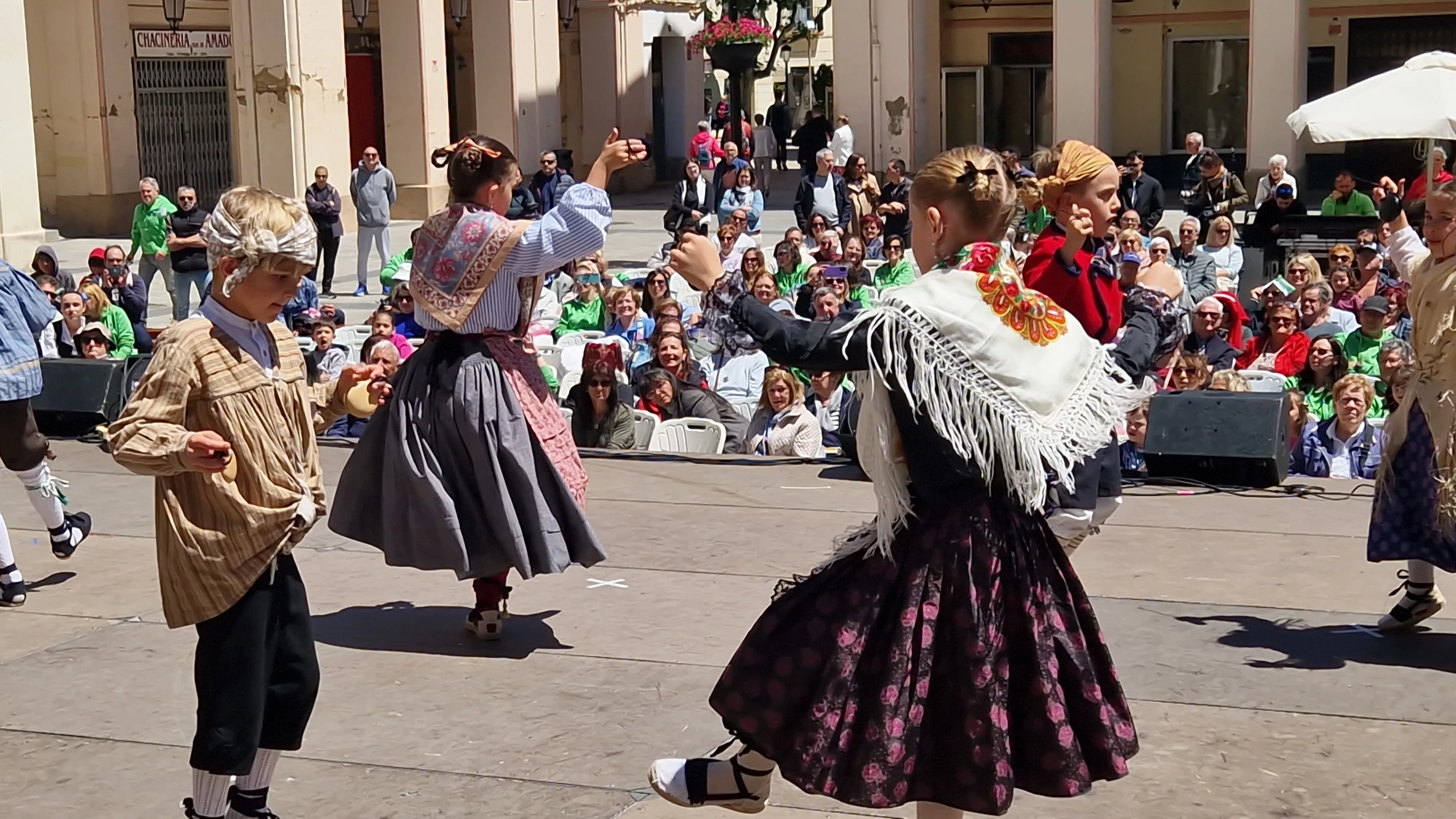 Santa Cecilia en el IX Encuentro de Escuelas de Folklore José Rodrigo. Foto Myriam Martínez