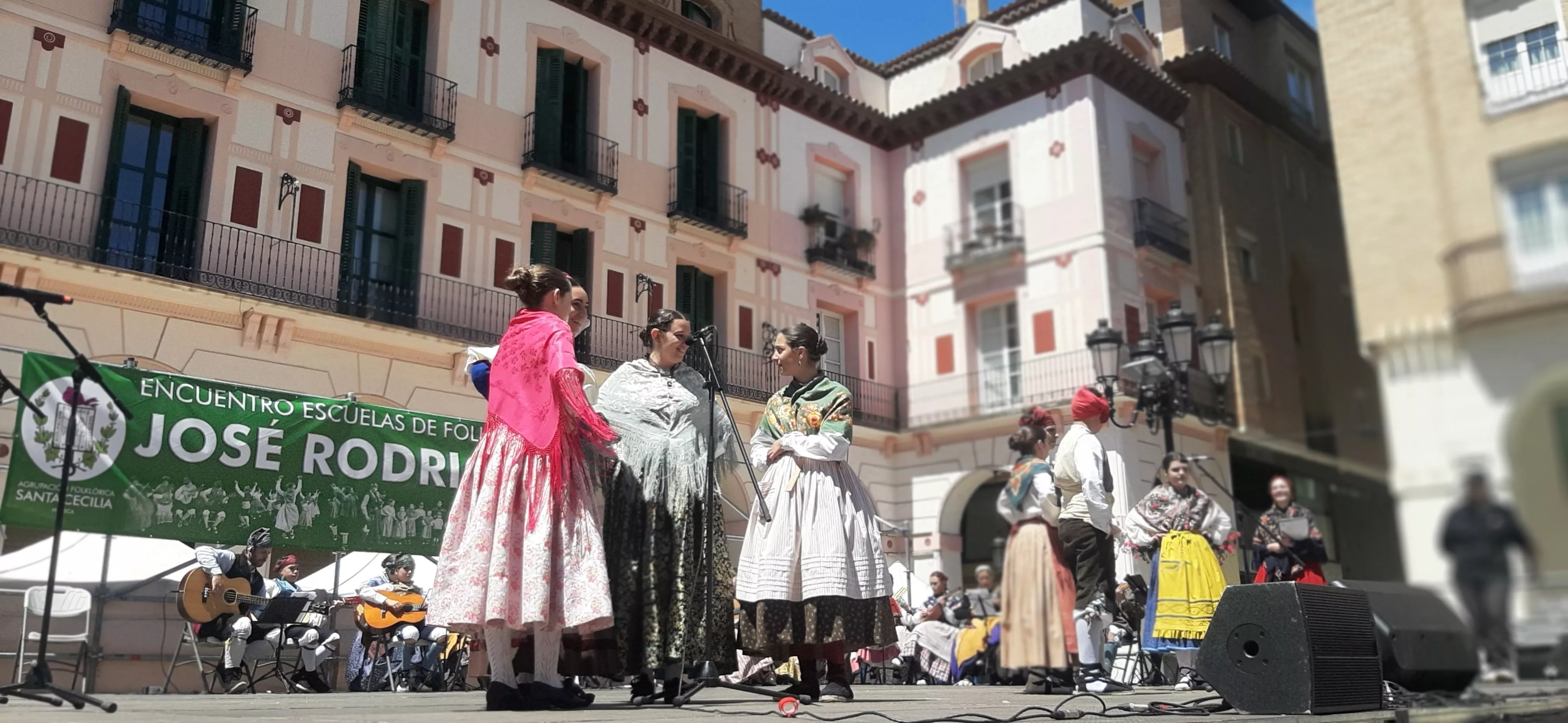 Santa Cecilia en el IX Encuentro de Escuelas de Folklore José Rodrigo. Foto Myriam Martínez