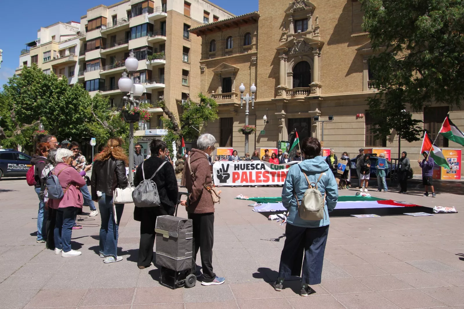 Conmemoración de la Nakba en Huesca. Foto Carlos Neofato