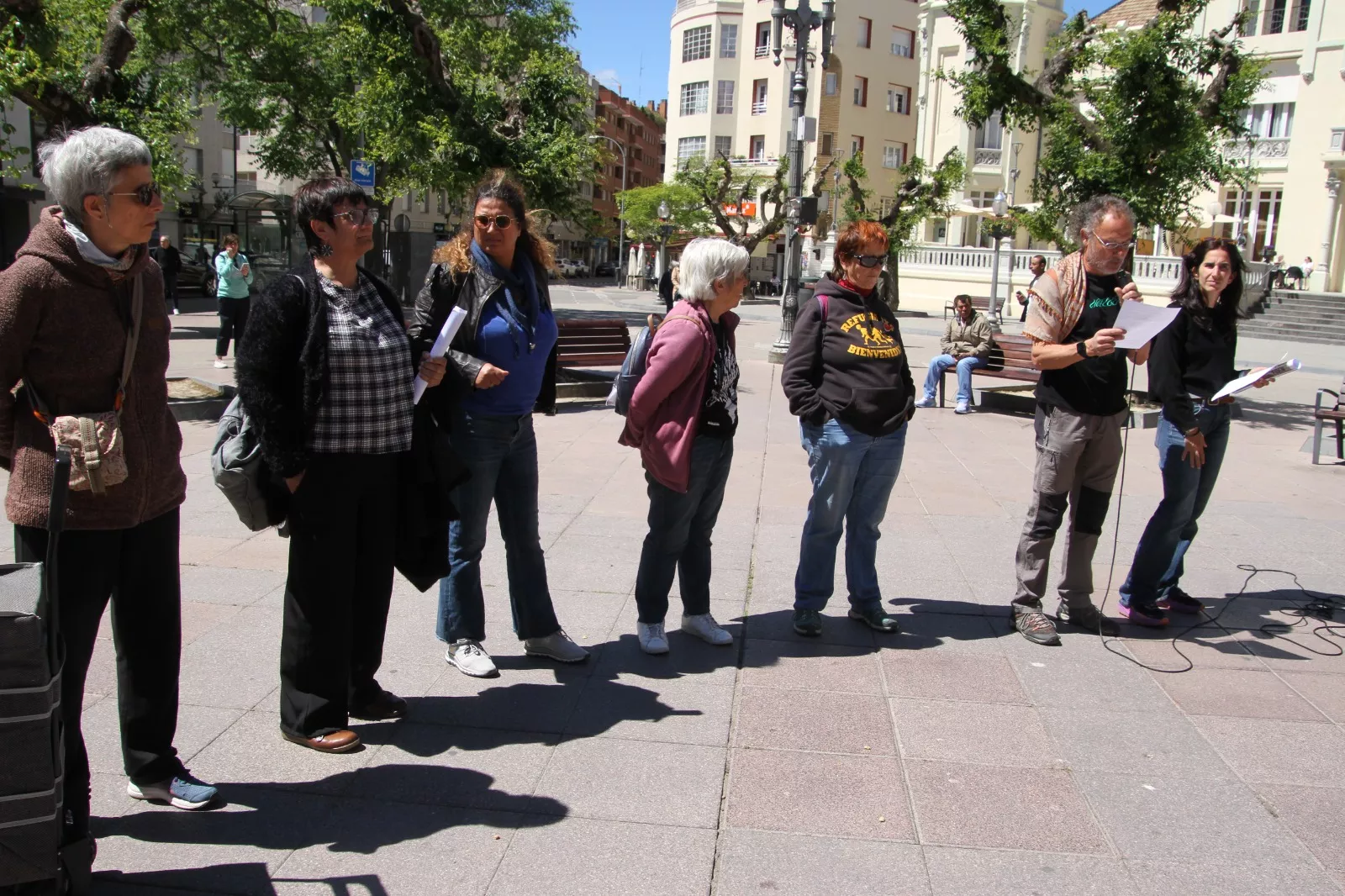 Conmemoración de la Nakba en Huesca. Foto Carlos Neofato