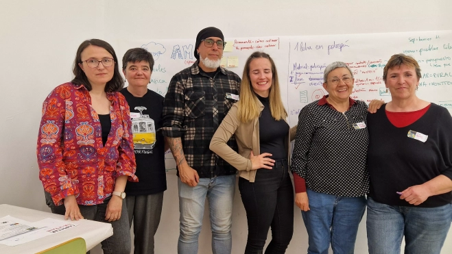 "Componernos". Presentación de los prototipos elaborados en los Barrios Conectados. Foto Myriam Martínez