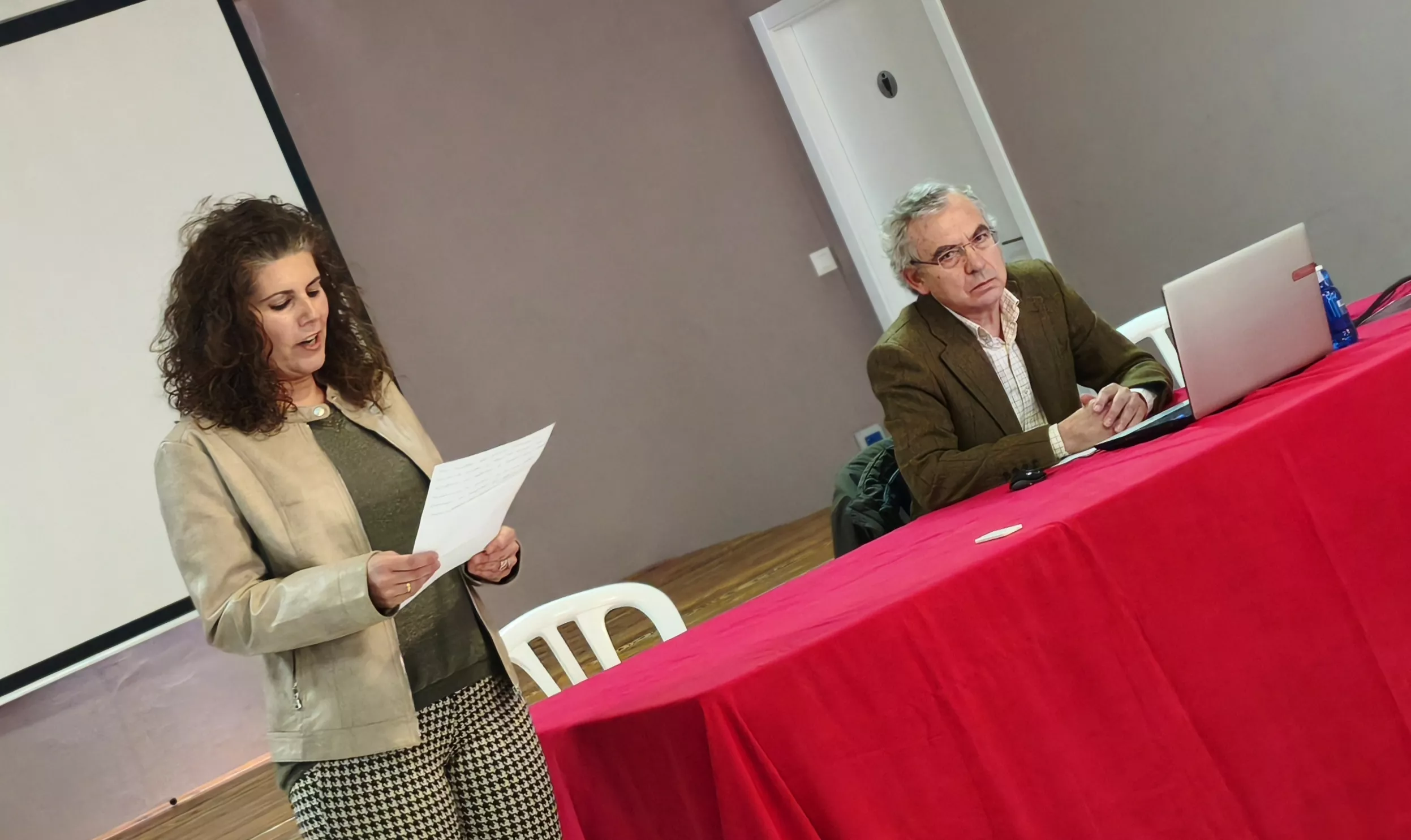 Homenaje al Teniente General Perena en Ortilla. Foto María José Sampietro