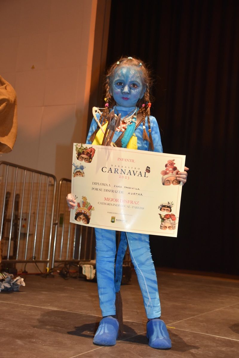 Avatar, 1º premio en categoría individual