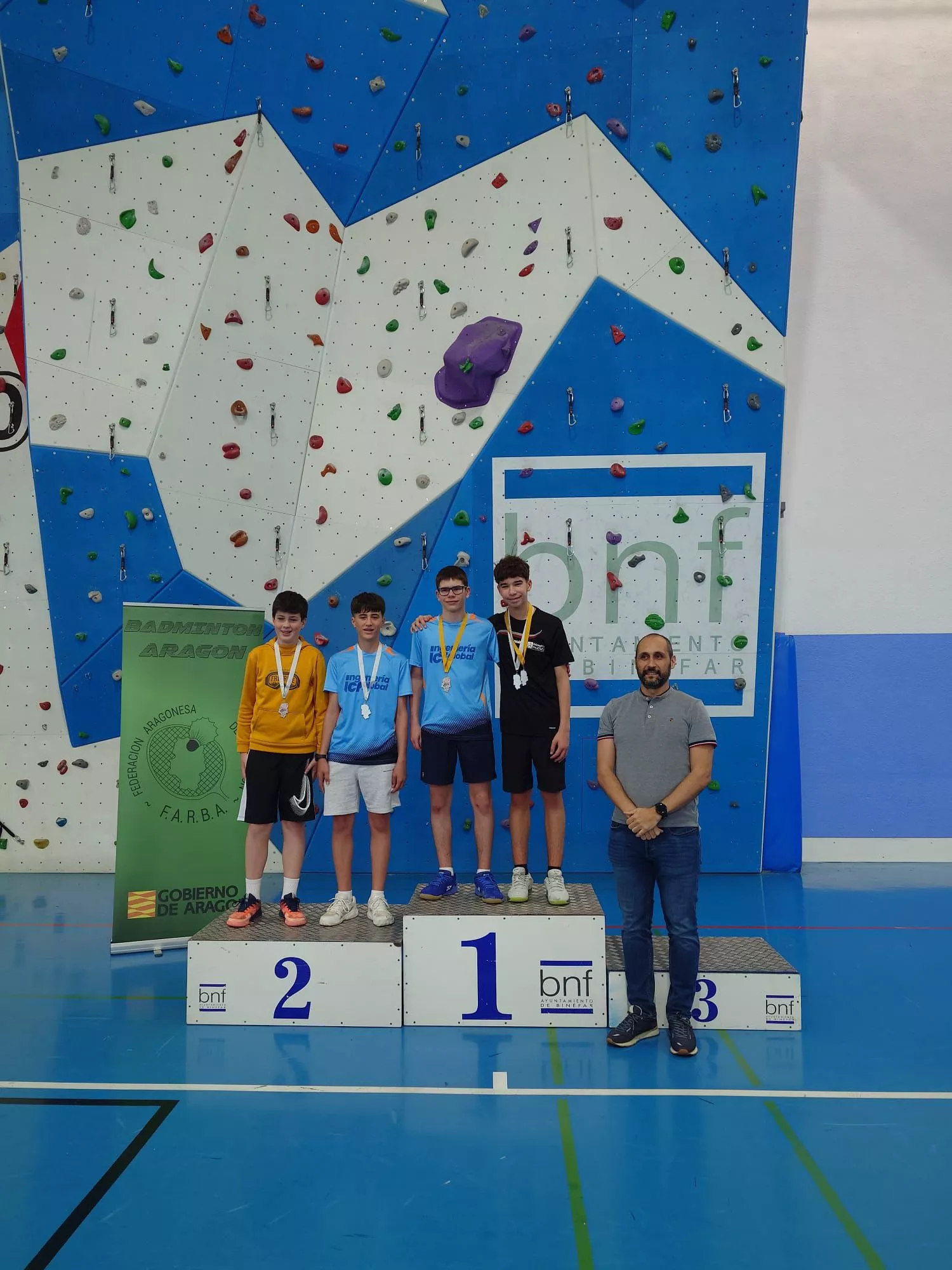 Campeonato de Aragón Escolar de Badminton
