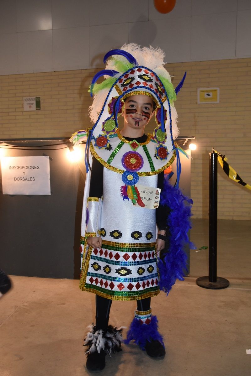 Azteca, el disfraz más original en categoría individual