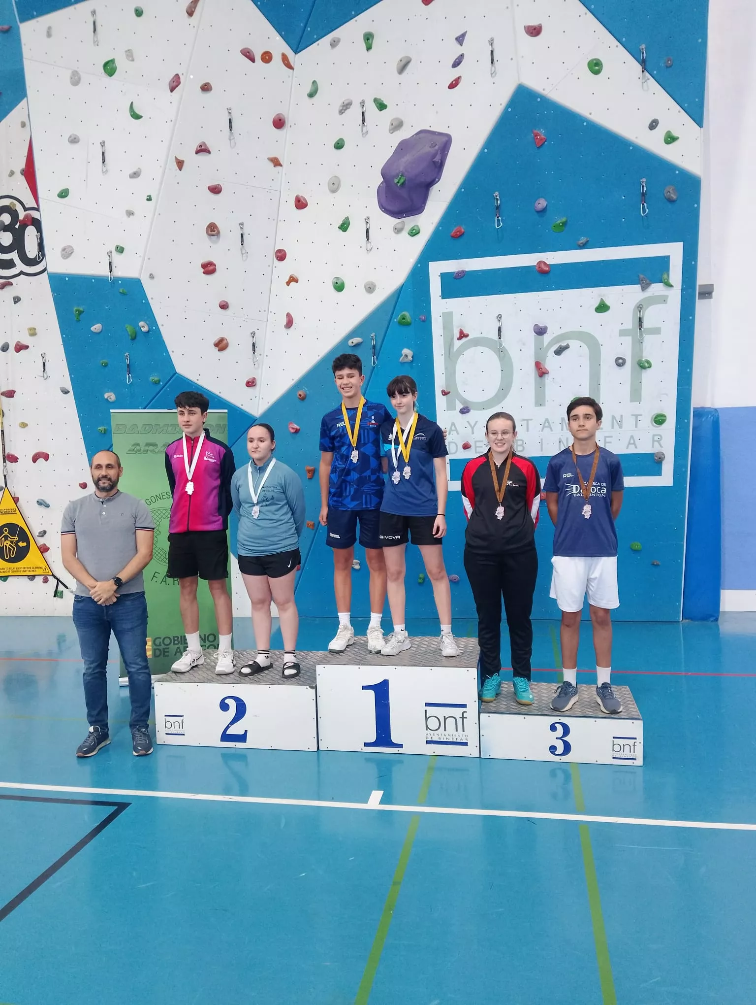 Campeonato de Aragón Escolar de Badminton