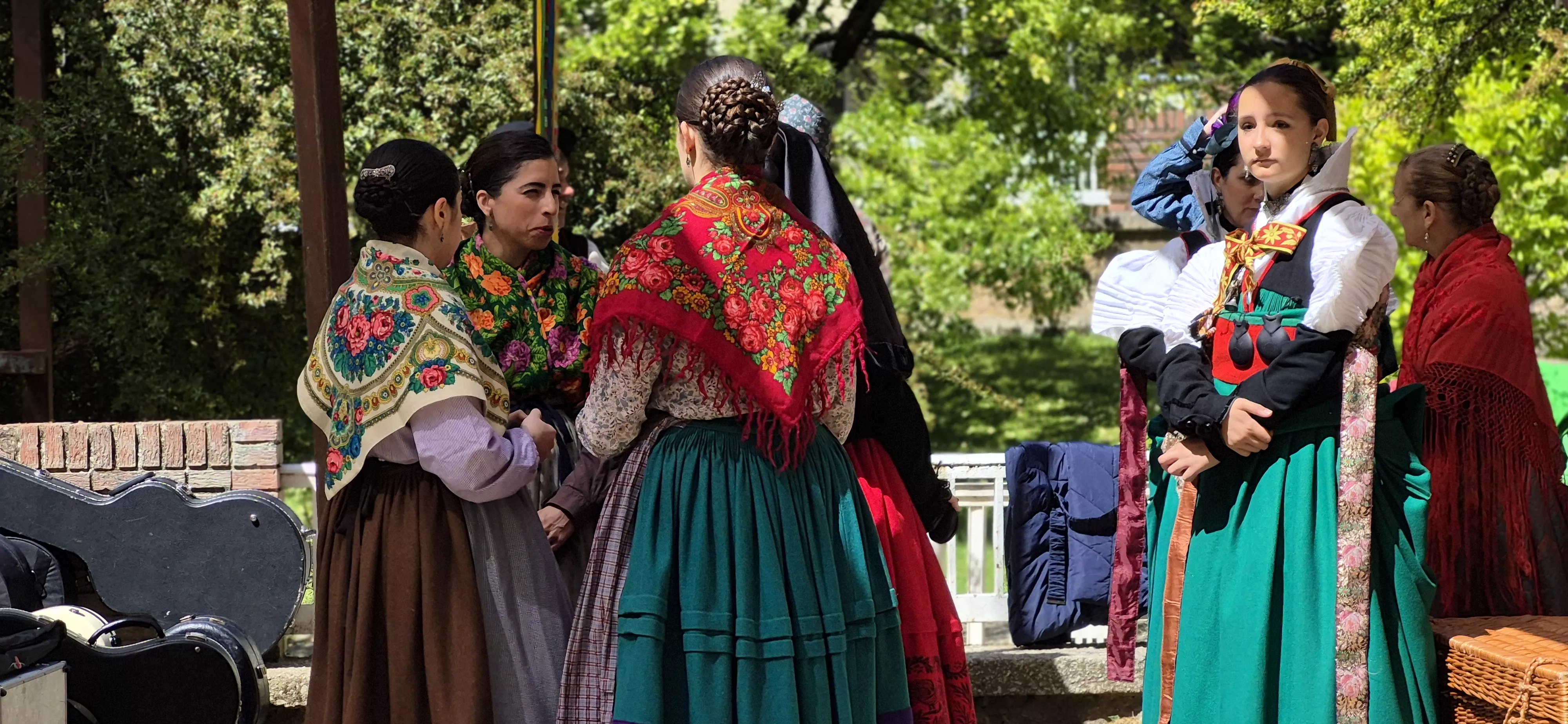 La Agrupación Folklórica Santa Cecilia en el Ciclo de Folclore Aragonés 2026. Foto Myriam Martínez