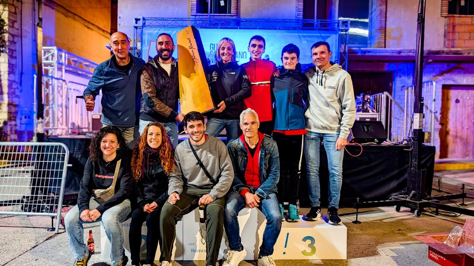 Montañeros de Aragón de Barbastro, premio al grupo más numeroso