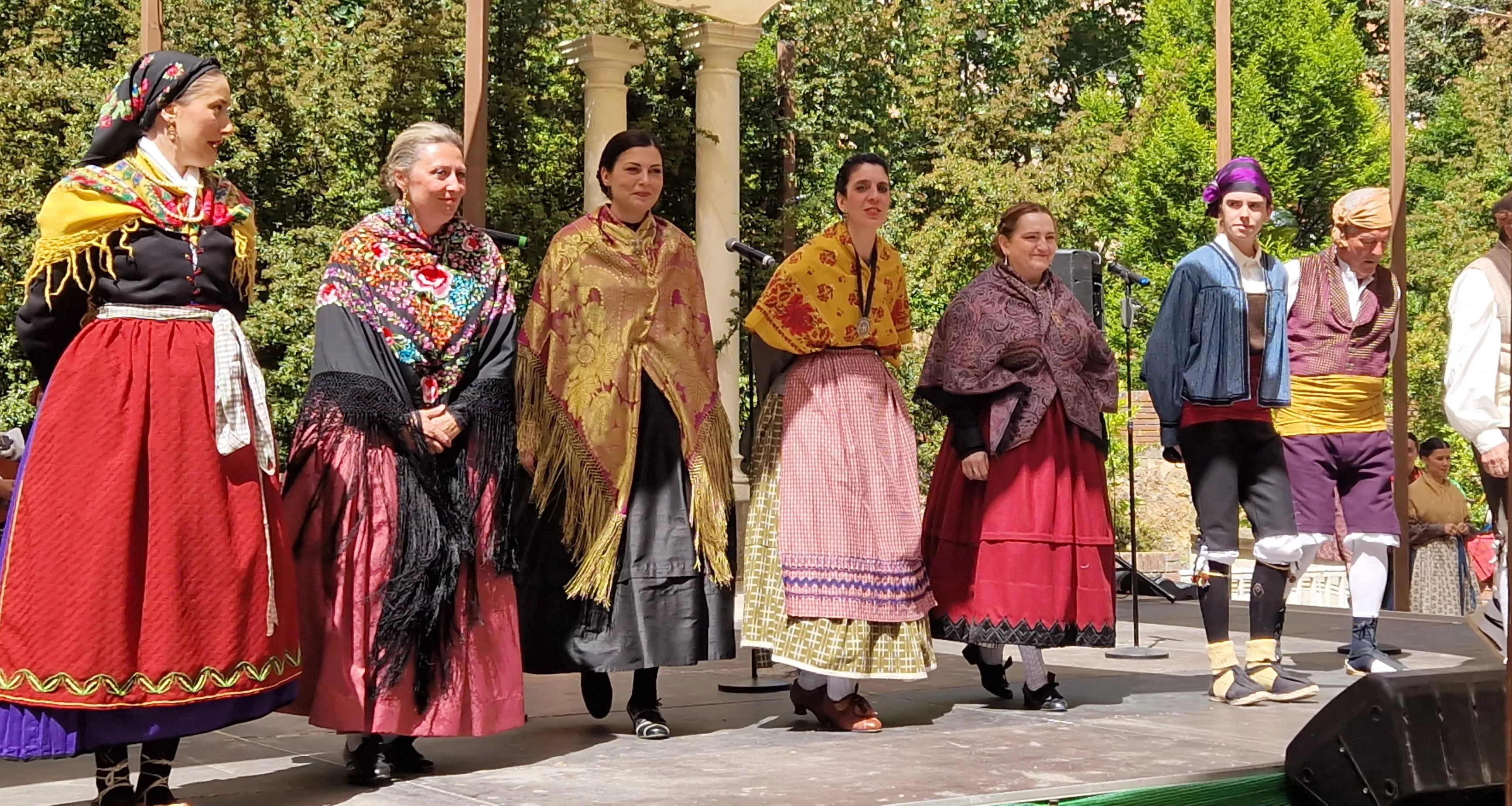 La Agrupación Folklórica Santa Cecilia en el Ciclo de Folclore Aragonés 2026. Foto Myriam Martínez