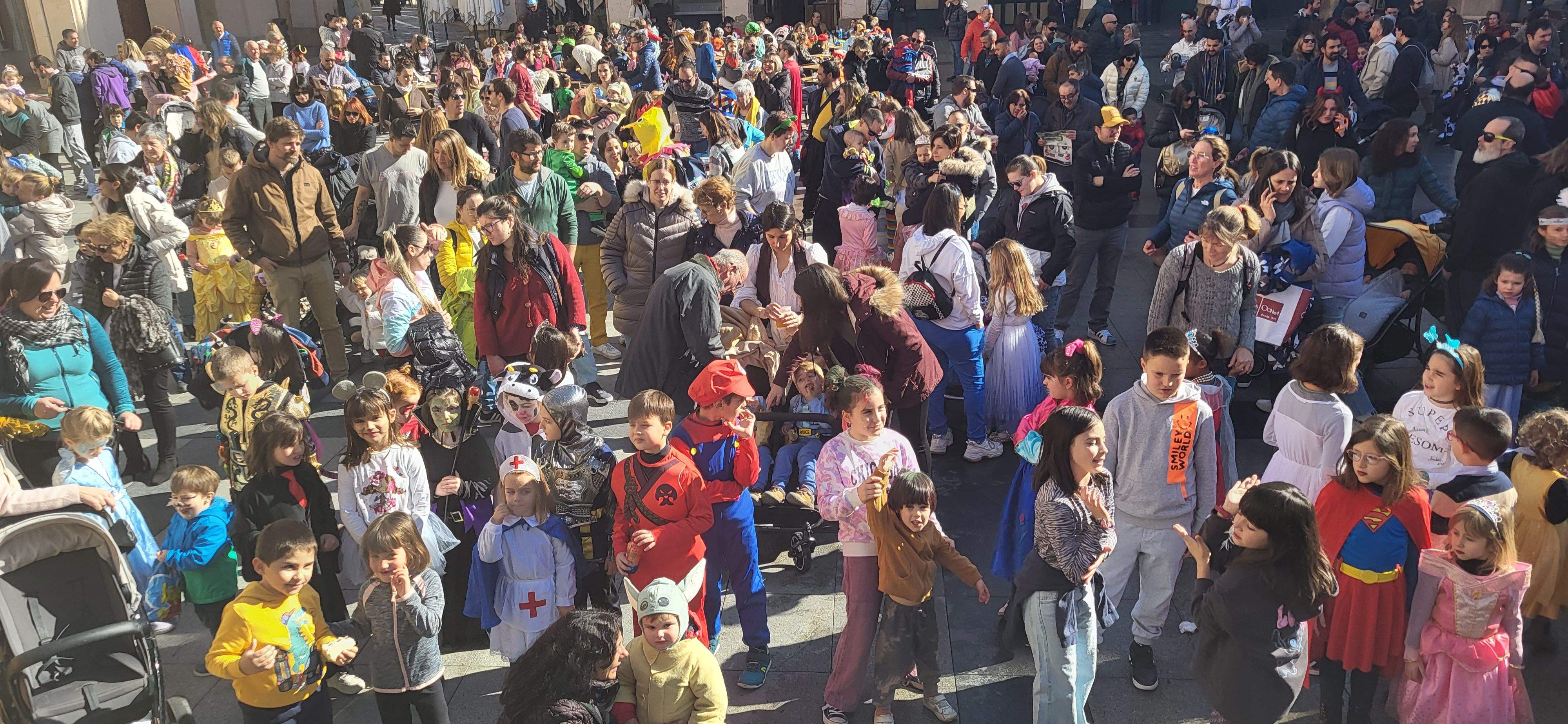 Carnaval Infantil en Huesca. Foto: Myriam Martínez