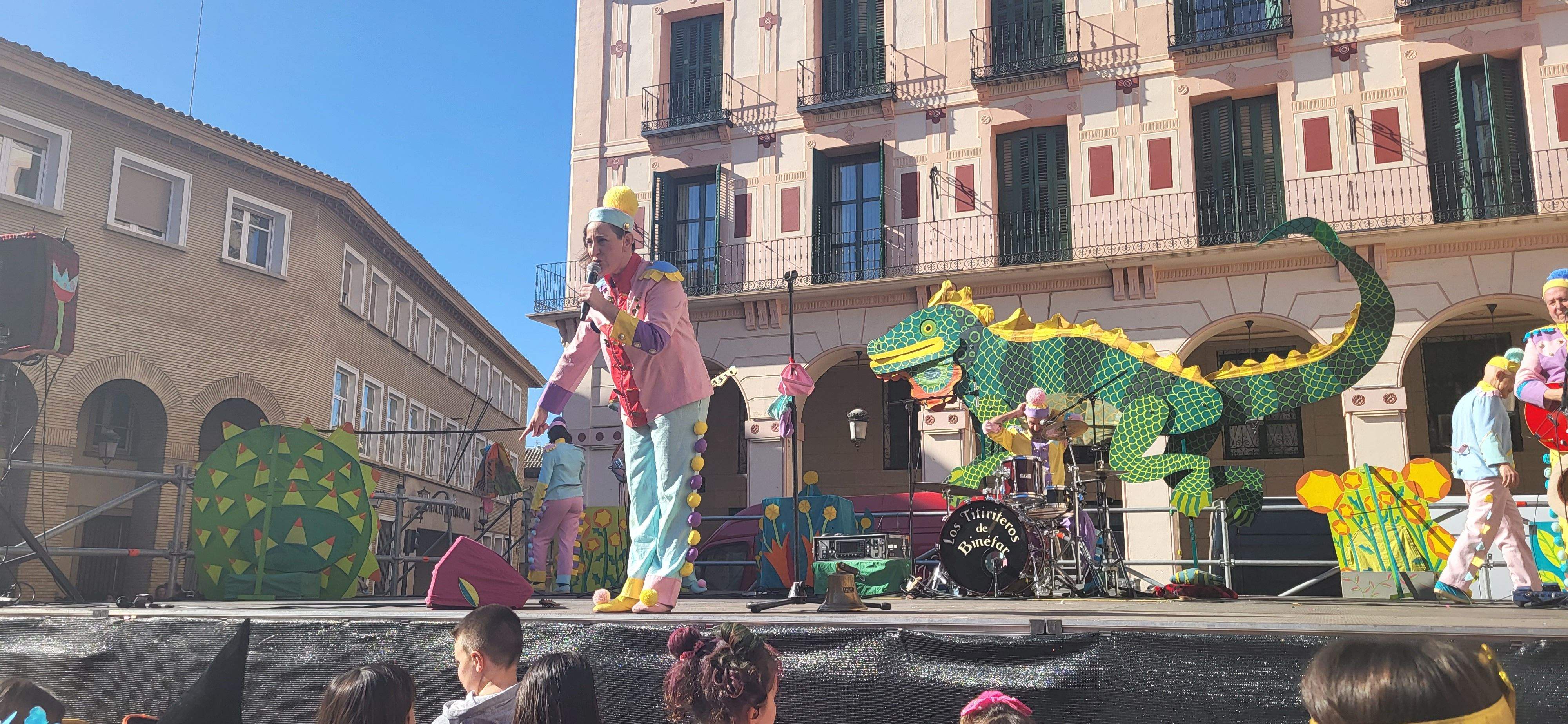 Carnaval Infantil en Huesca. Foto: Myriam Martínez