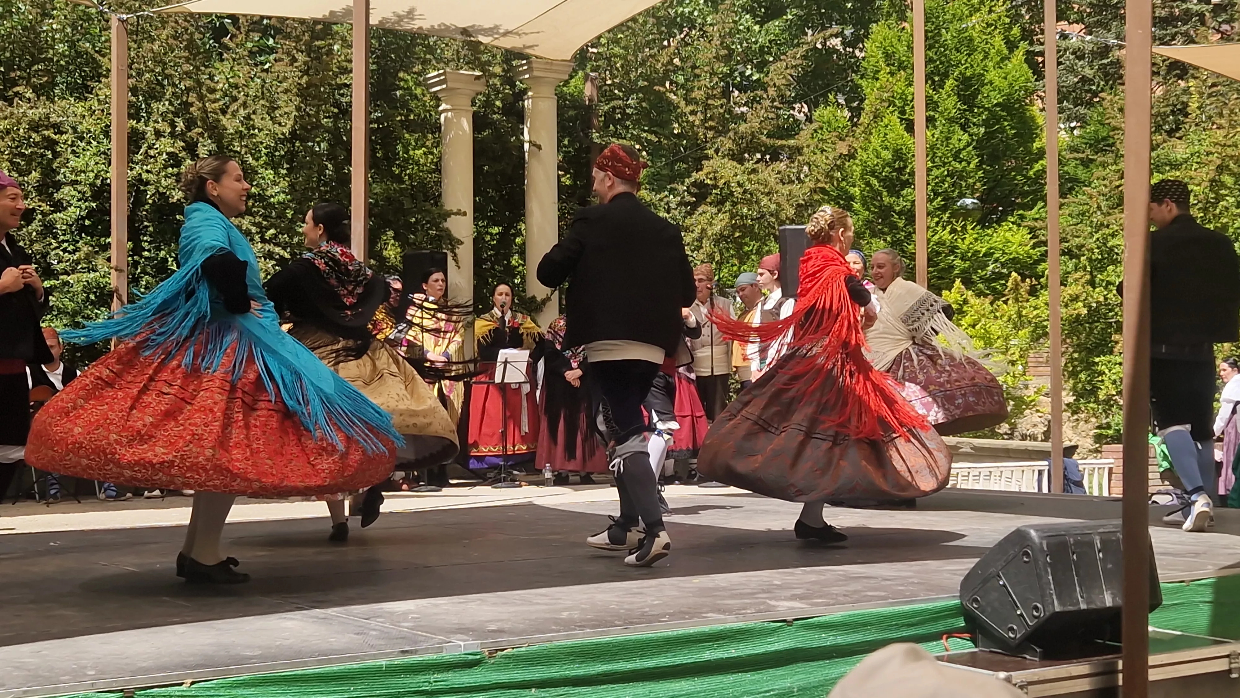La Agrupación Folklórica Santa Cecilia en el Ciclo de Folclore Aragonés 2026. Foto Myriam Martínez