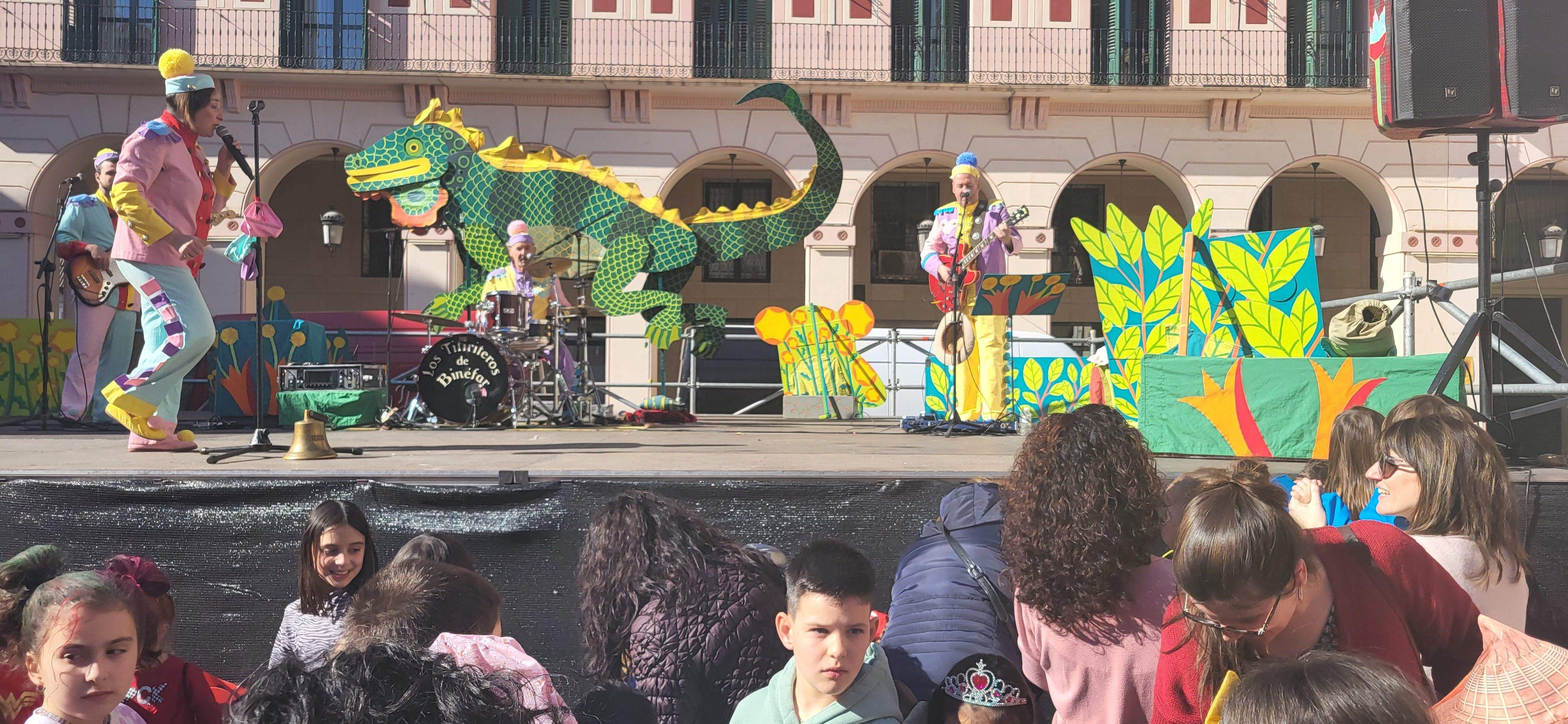 Carnaval Infantil en Huesca. Foto: Myriam Martínez