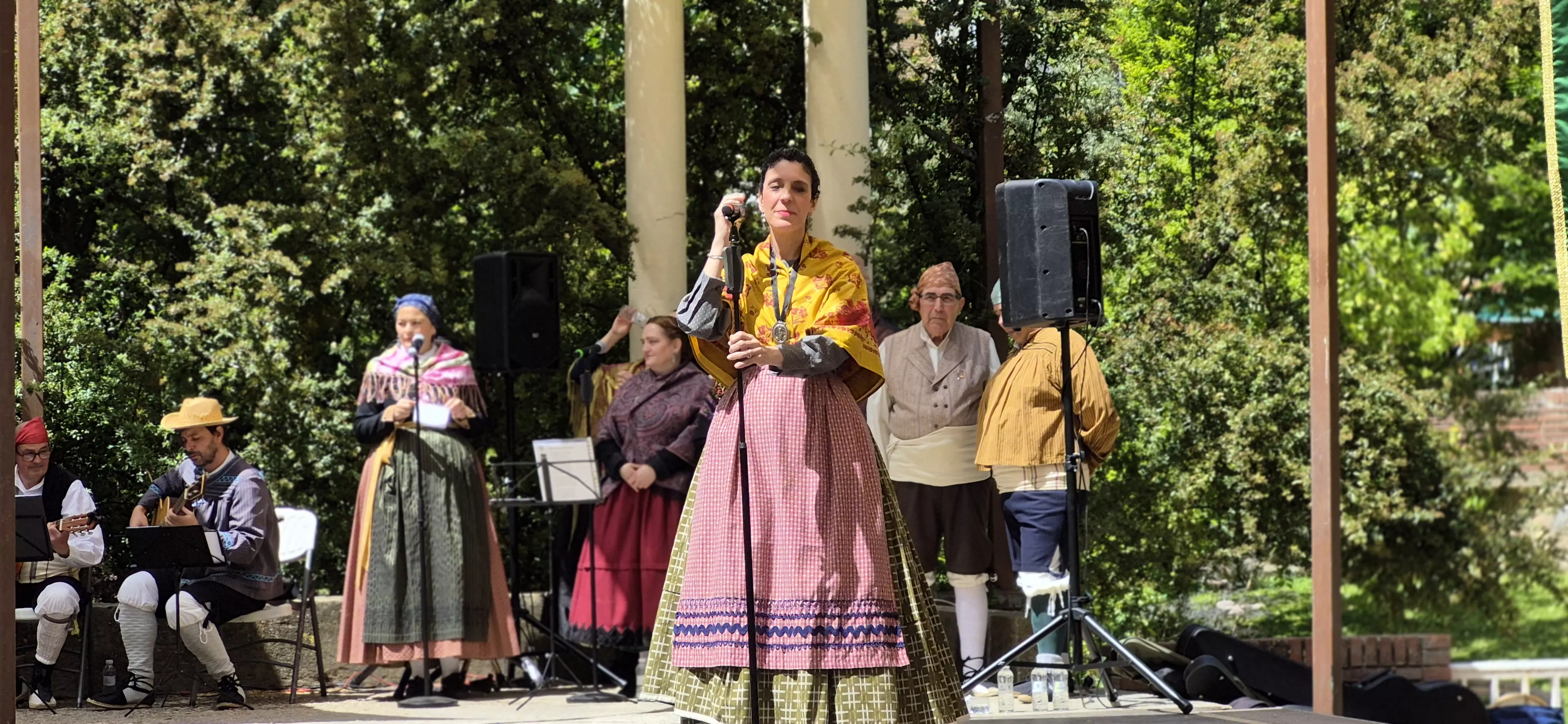 La Agrupación Folklórica Santa Cecilia en el Ciclo de Folclore Aragonés 2026. Foto Myriam Martínez