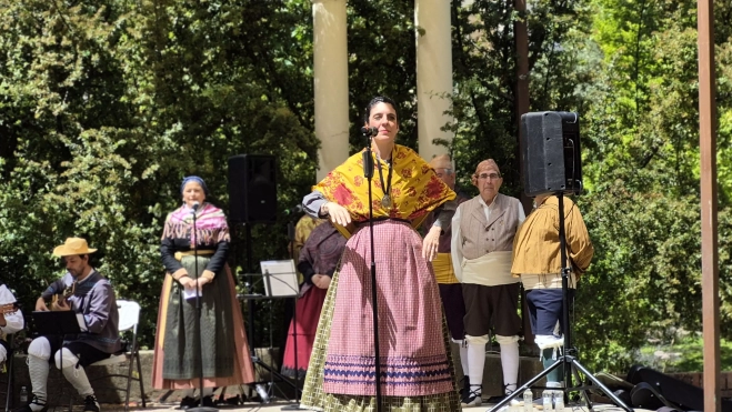 La Agrupación Folklórica Santa Cecilia en el Ciclo de Folclore Aragonés 2026. Foto Myriam Martínez La Agrupación Folklórica Santa Cecilia en el Ciclo de Folclore Aragonés 2026. Foto Myriam Martínez