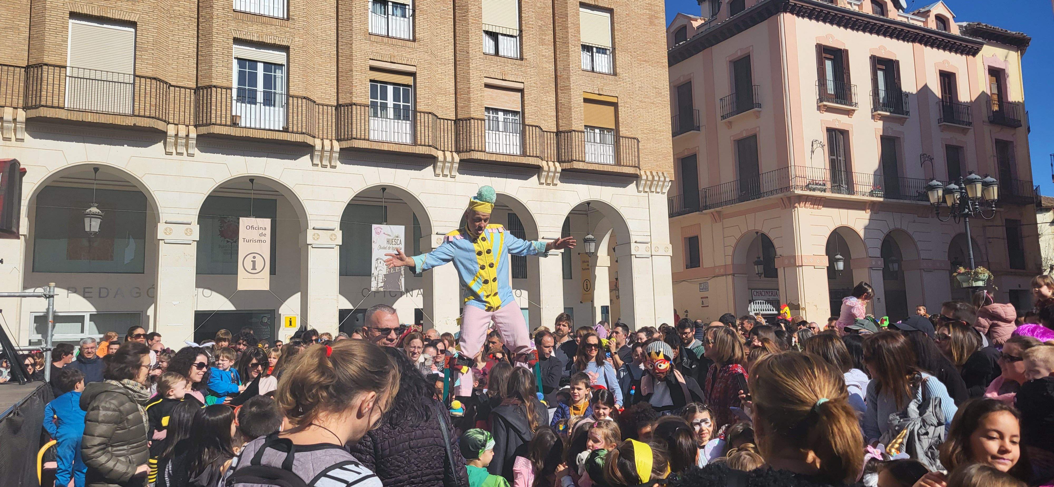 Carnaval Infantil en Huesca. Foto: Myriam Martínez