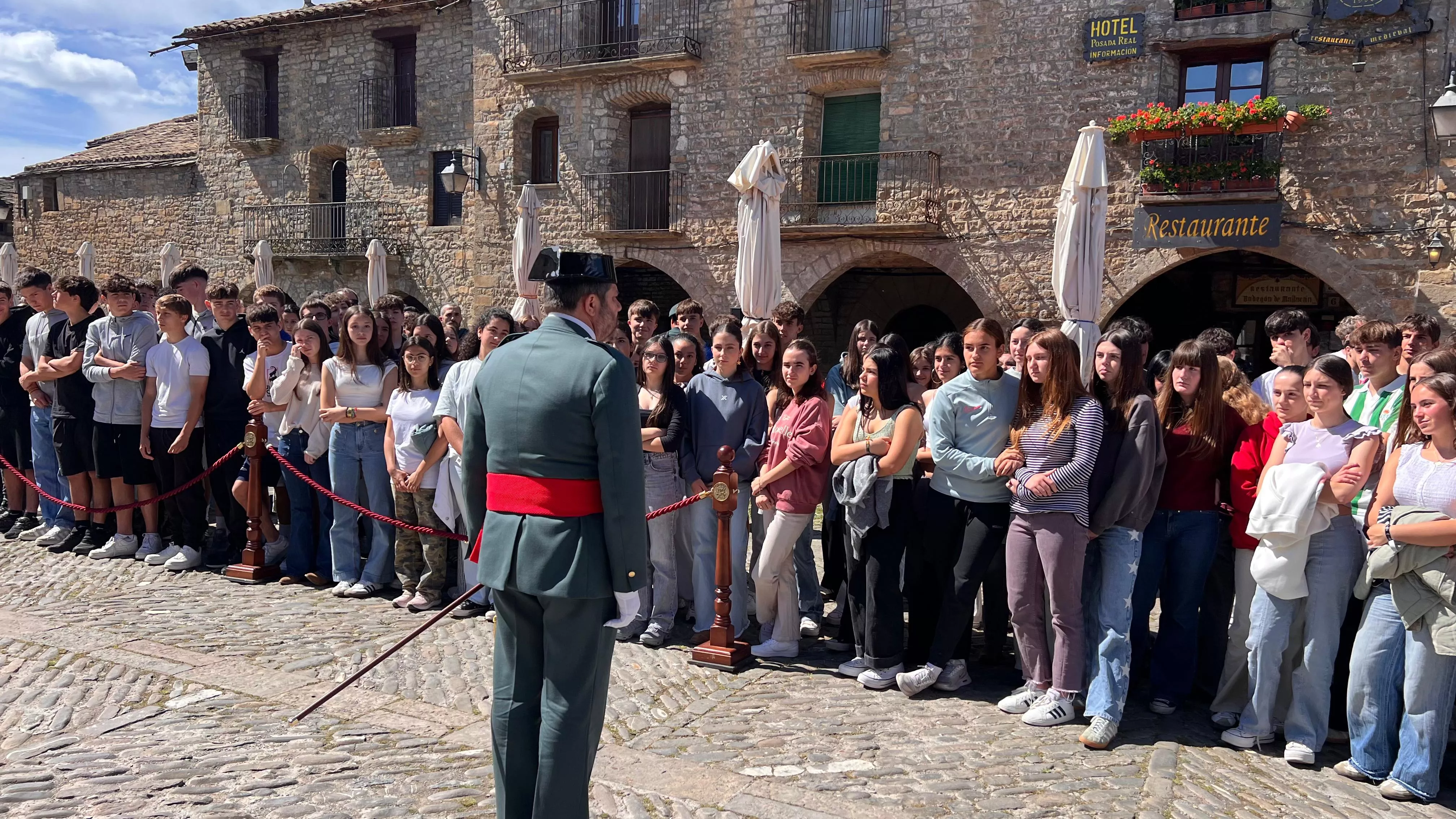 Actividades con alumnado del IES Sobrarbe