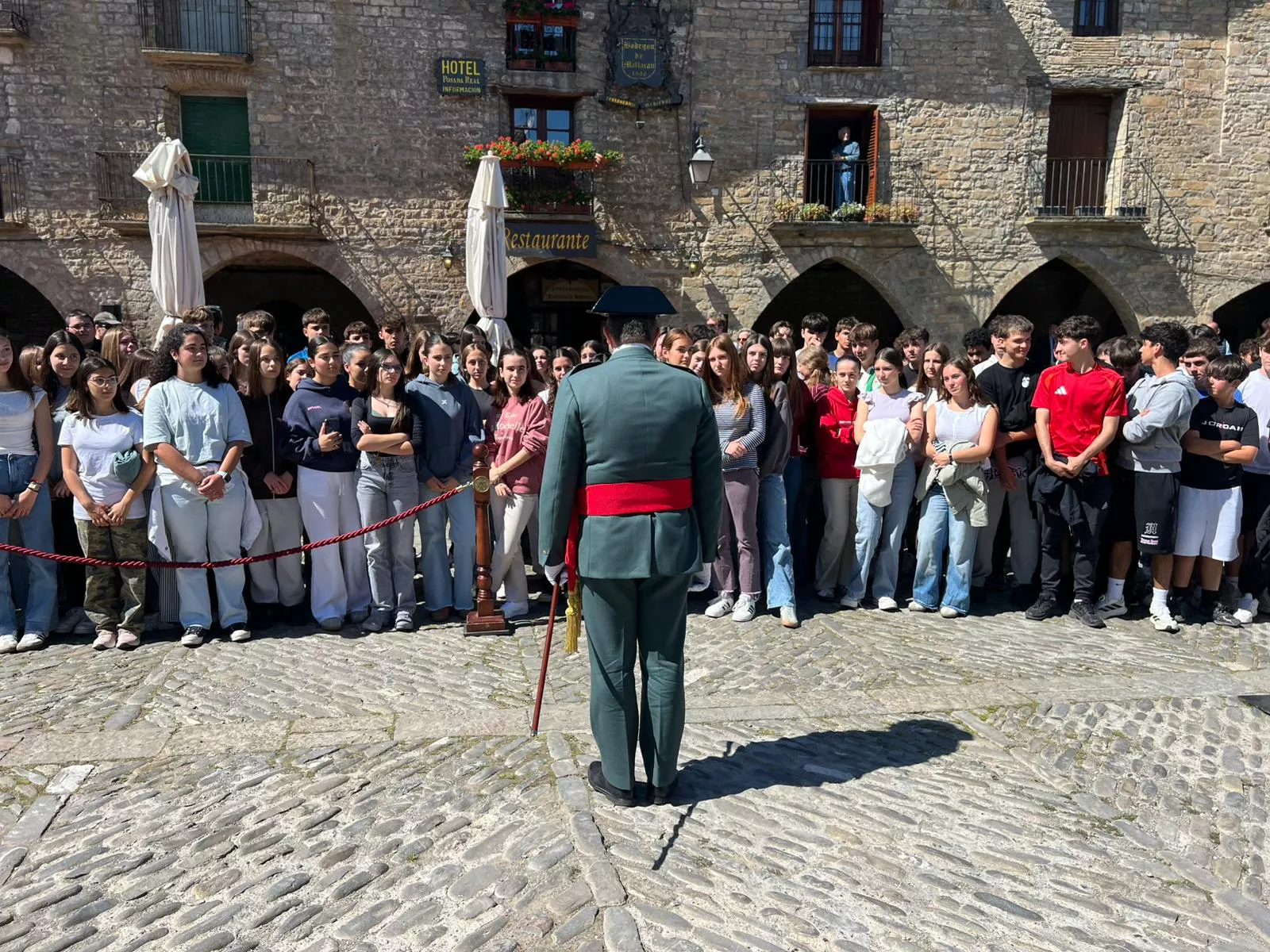 Actividades con alumnado del IES Sobrarbe