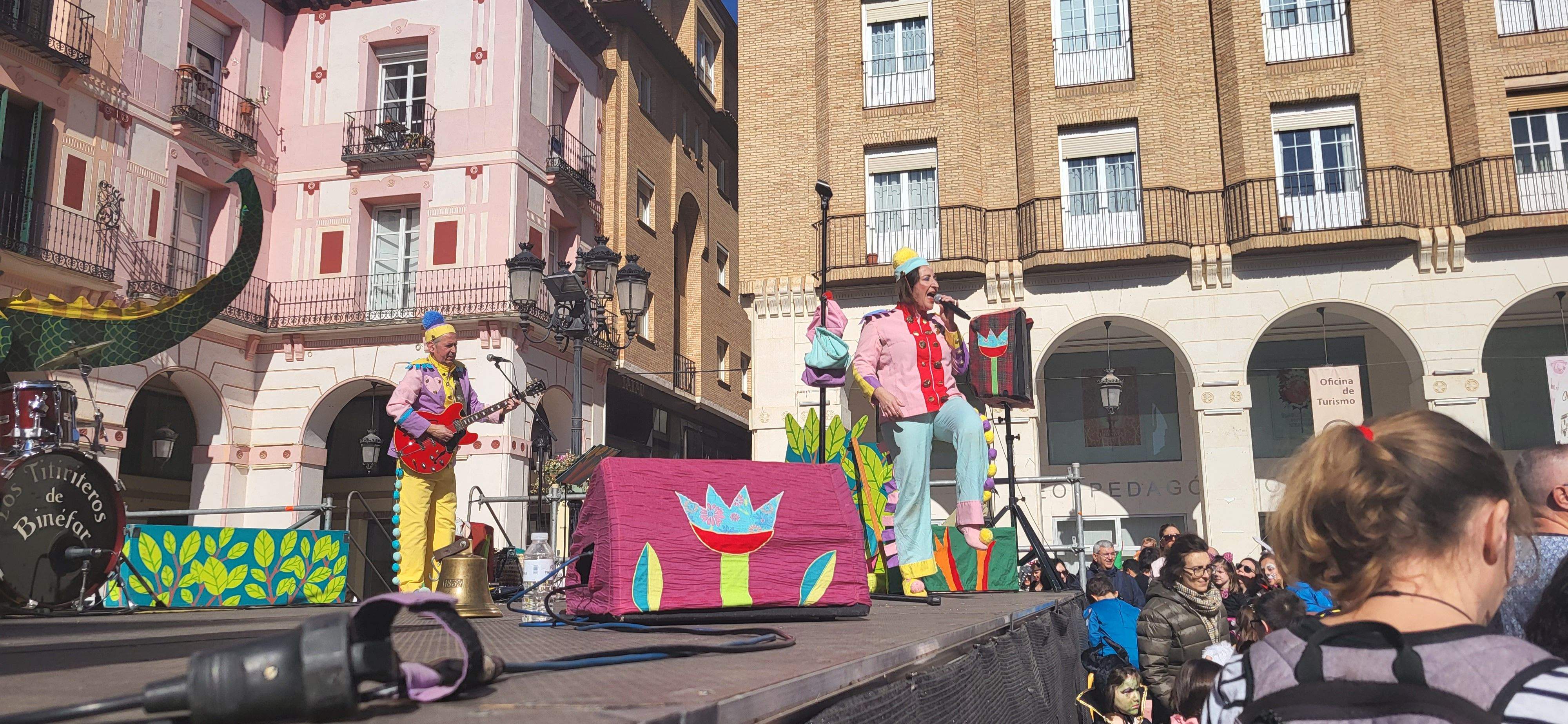Carnaval Infantil en Huesca. Foto: Myriam Martínez