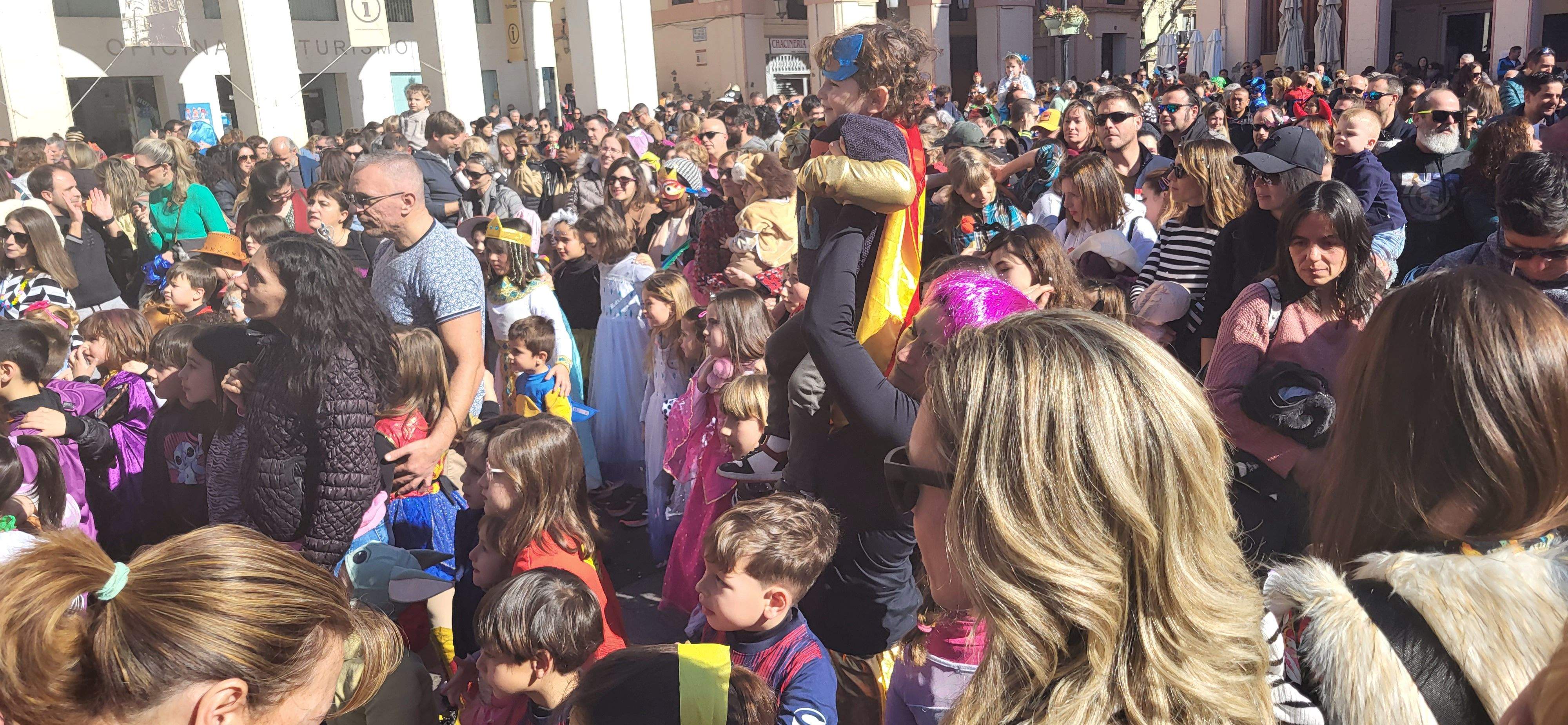 Carnaval Infantil en Huesca. Foto: Mercedes Manterola