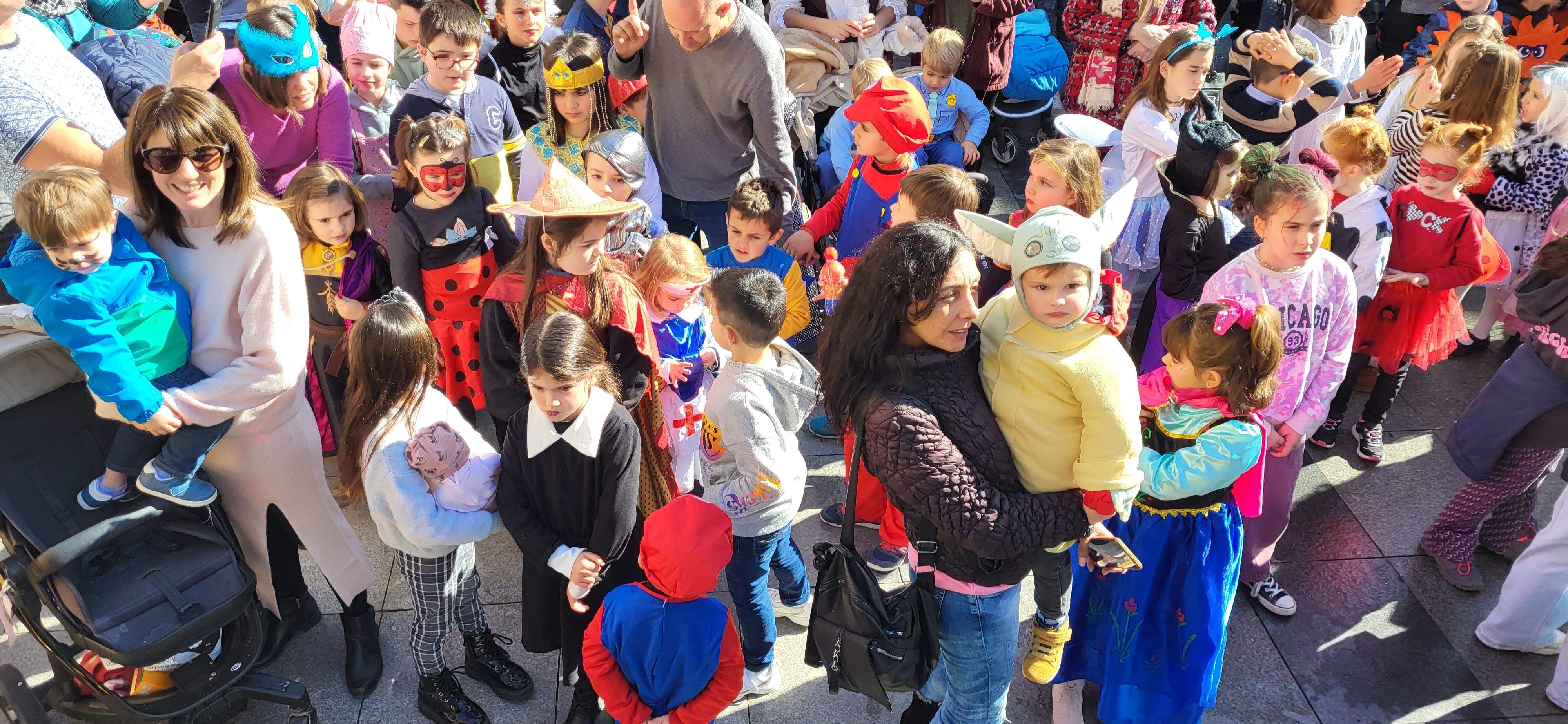 Carnaval Infantil en Huesca. Foto: Mercedes Manterola