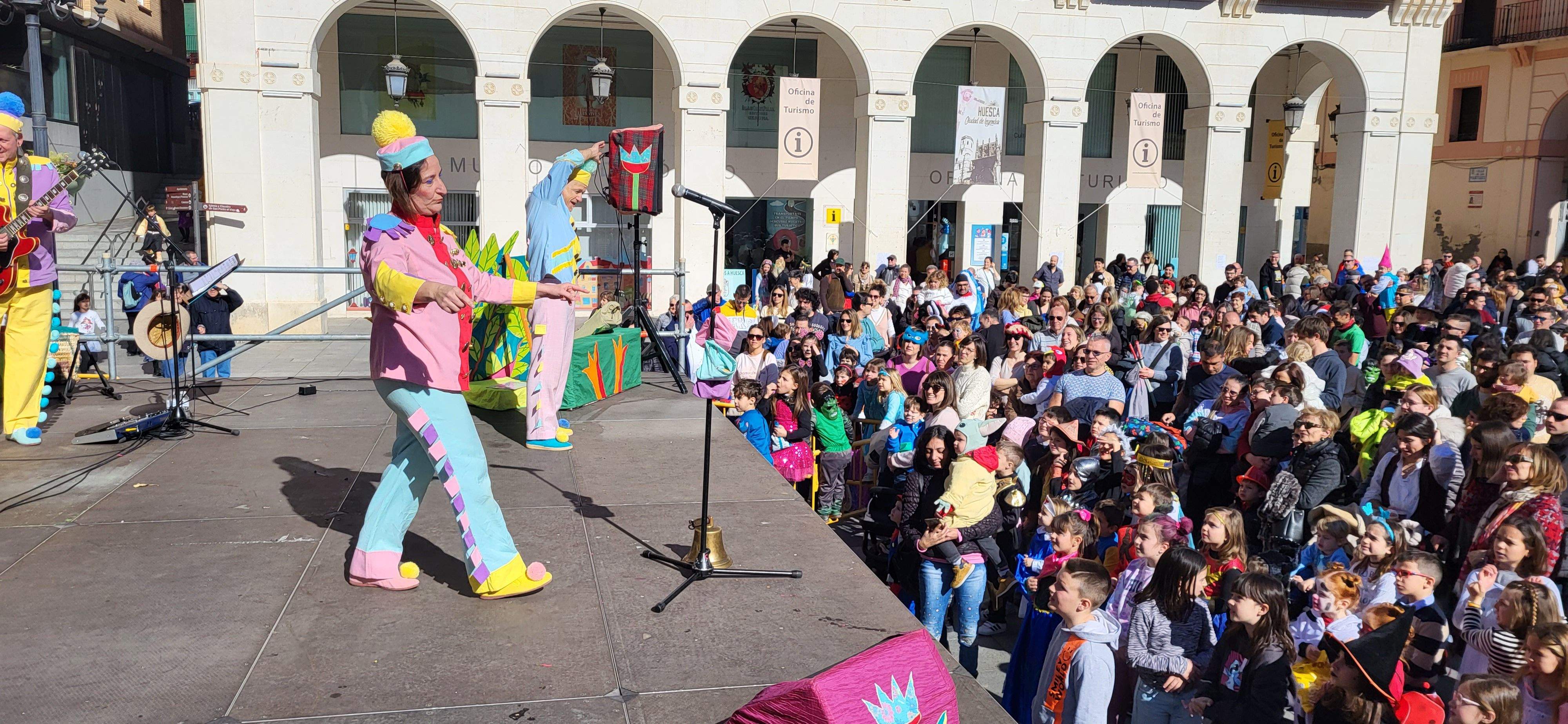 Carnaval Infantil en Huesca. Foto: Mercedes Manterola