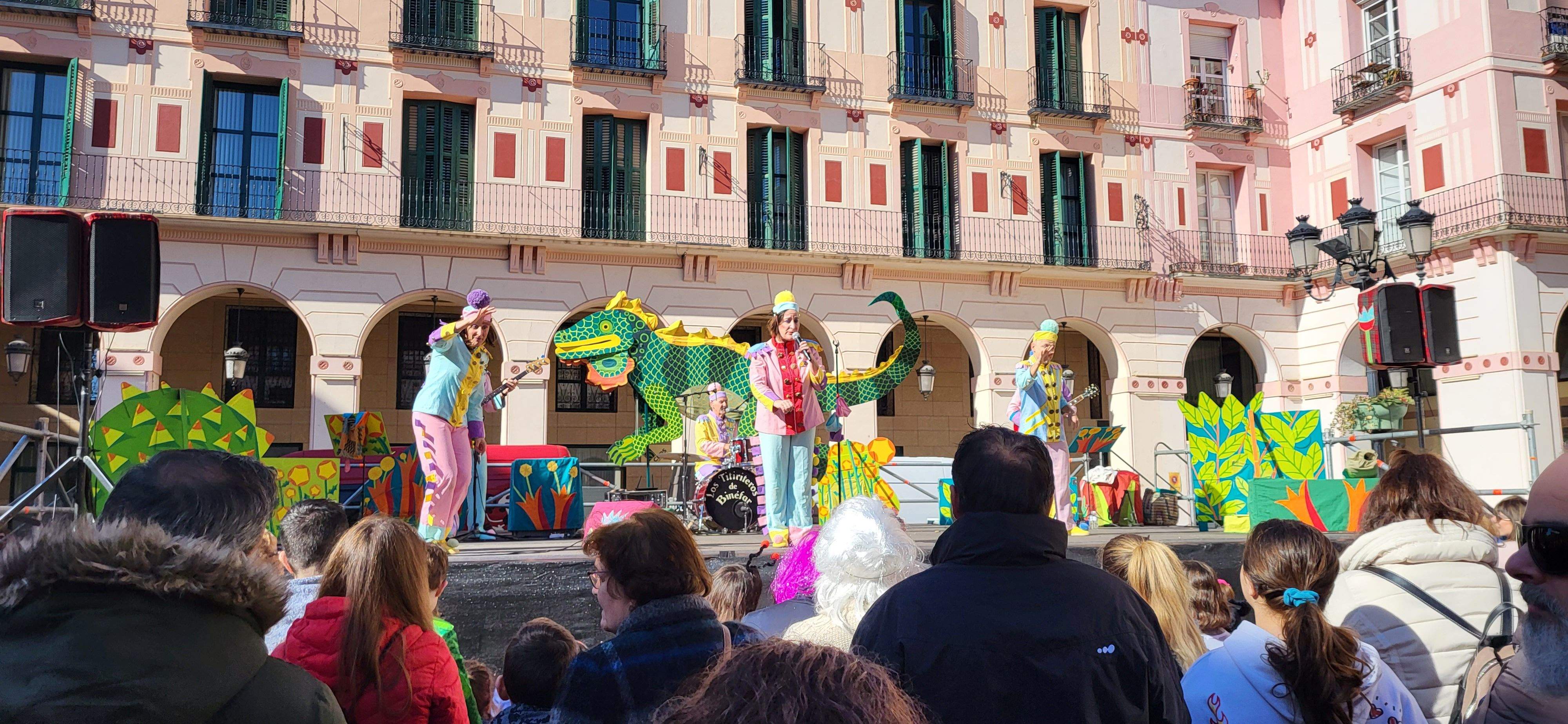 Carnaval Infantil en Huesca. Foto: Mercedes Manterola