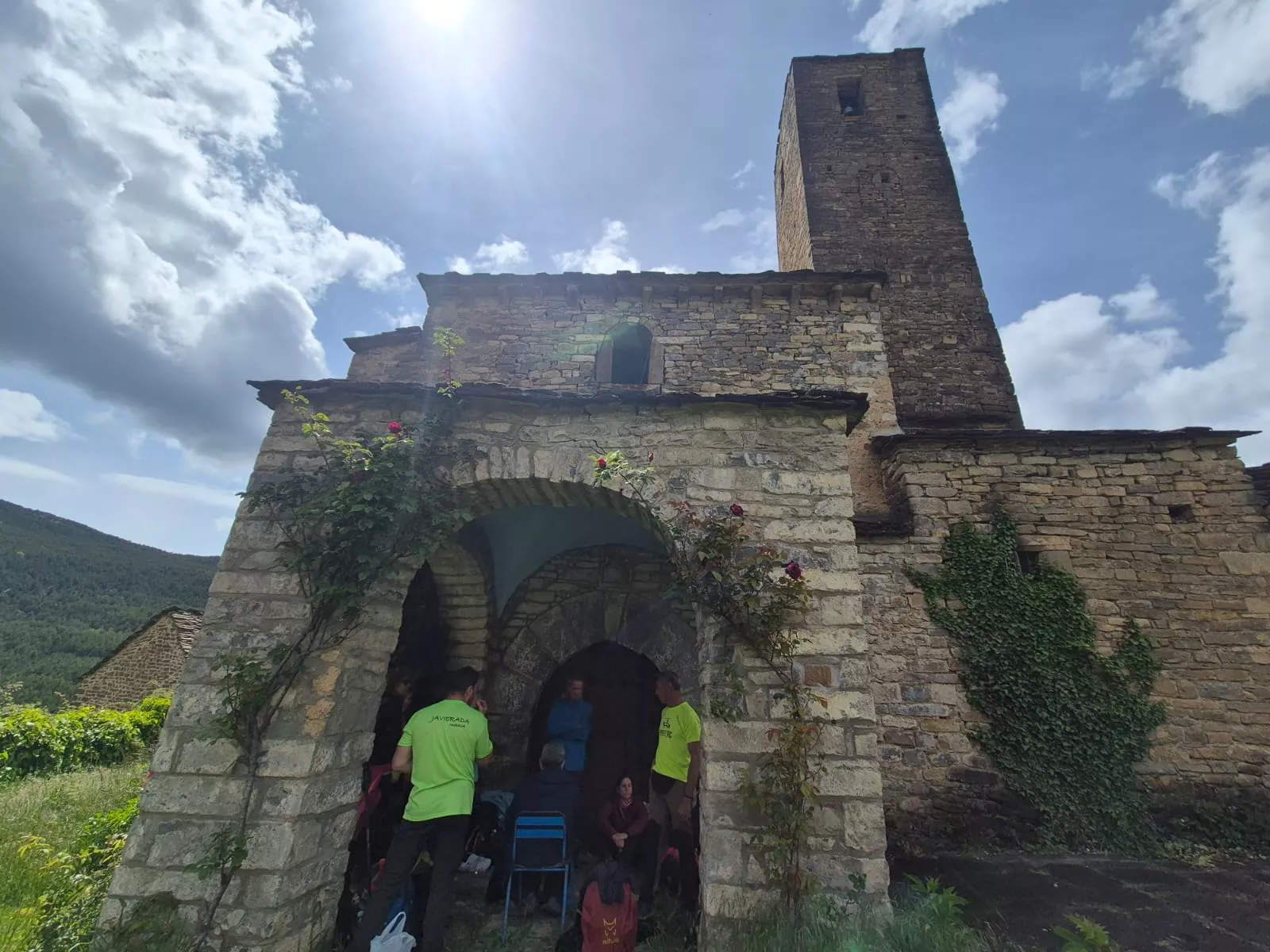 Recorrido de las etapas ocho y nueve del GR15 de cincuenta Javieres. Foto Juanlu Herrero