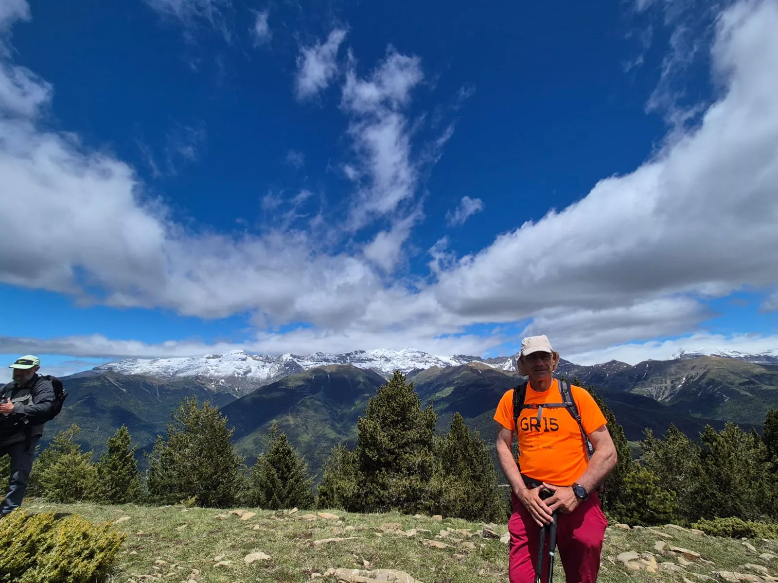 Recorrido de las etapas ocho y nueve del GR15 de cincuenta Javieres. Foto Juanlu Herrero