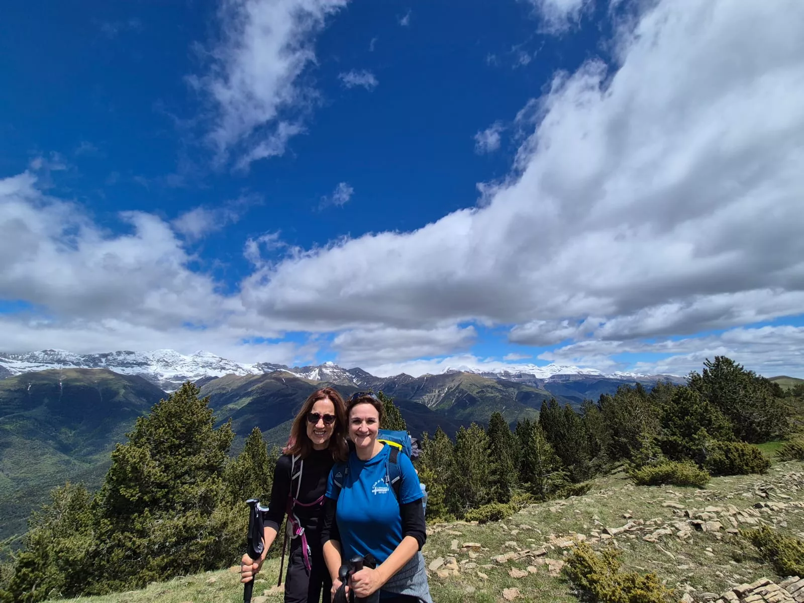 Recorrido de las etapas ocho y nueve del GR15 de cincuenta Javieres. Foto Juanlu Herrero