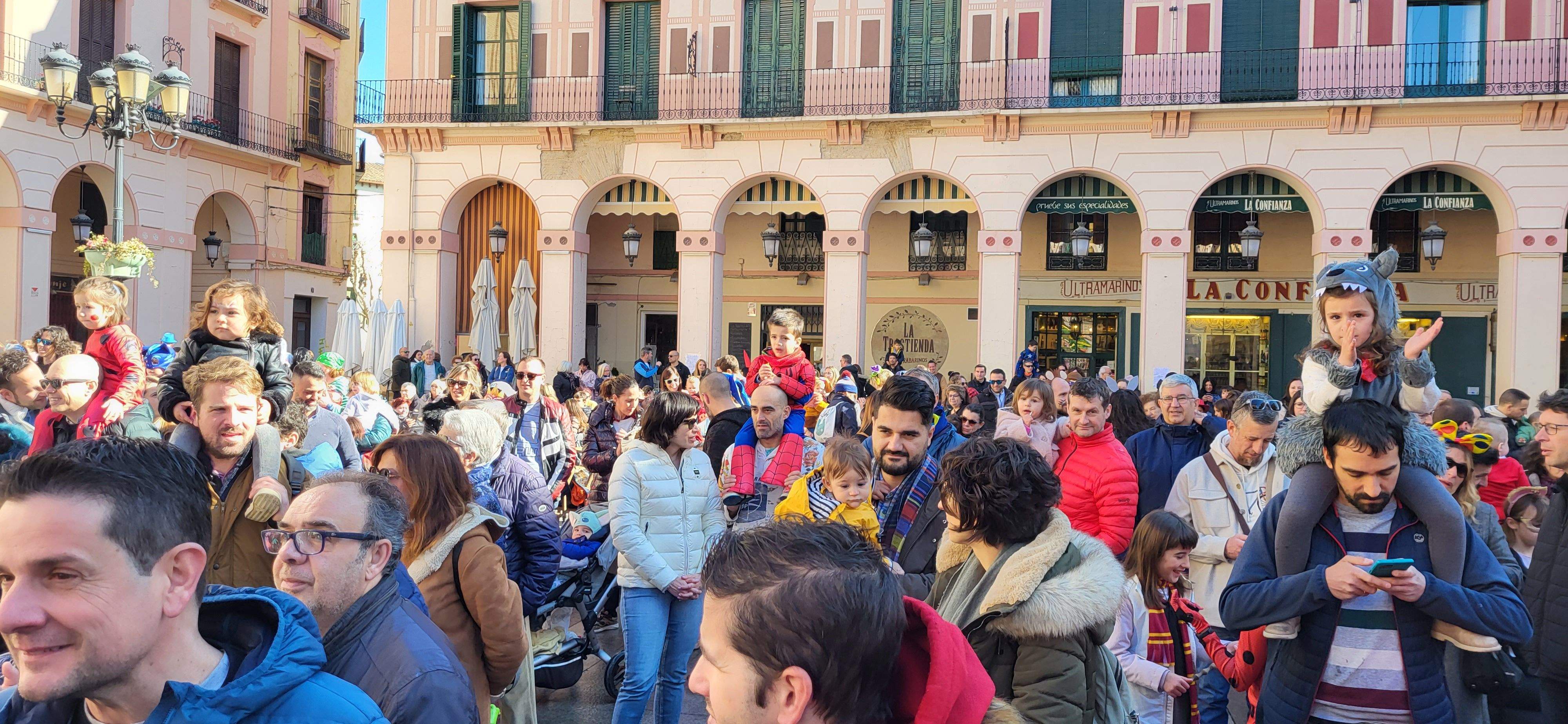Carnaval Infantil en Huesca. Foto: Mercedes Manterola